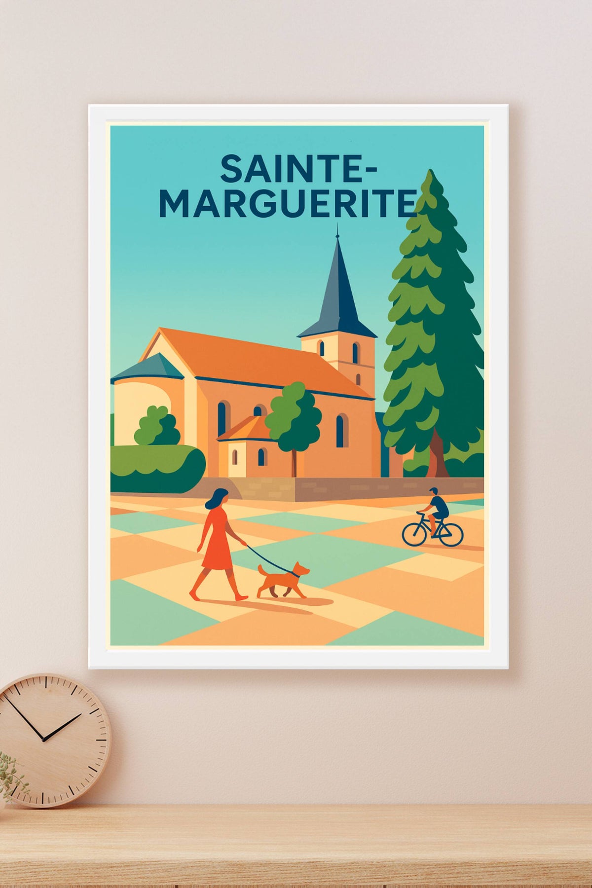 Affiche de Sainte-Marguerite - Charme paisible et authenticité