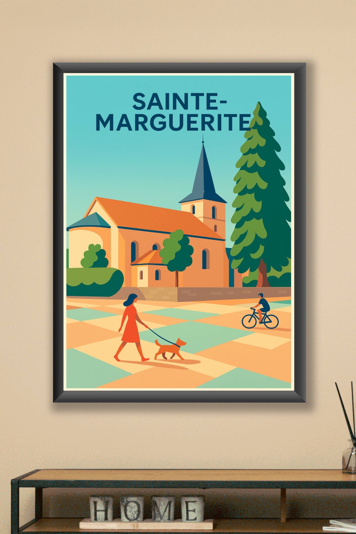 Affiche de Sainte-Marguerite - Charme paisible et authenticité