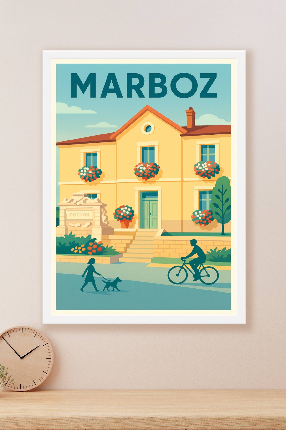 Affiche de Marboz - Charme et douceur de la vie locale
