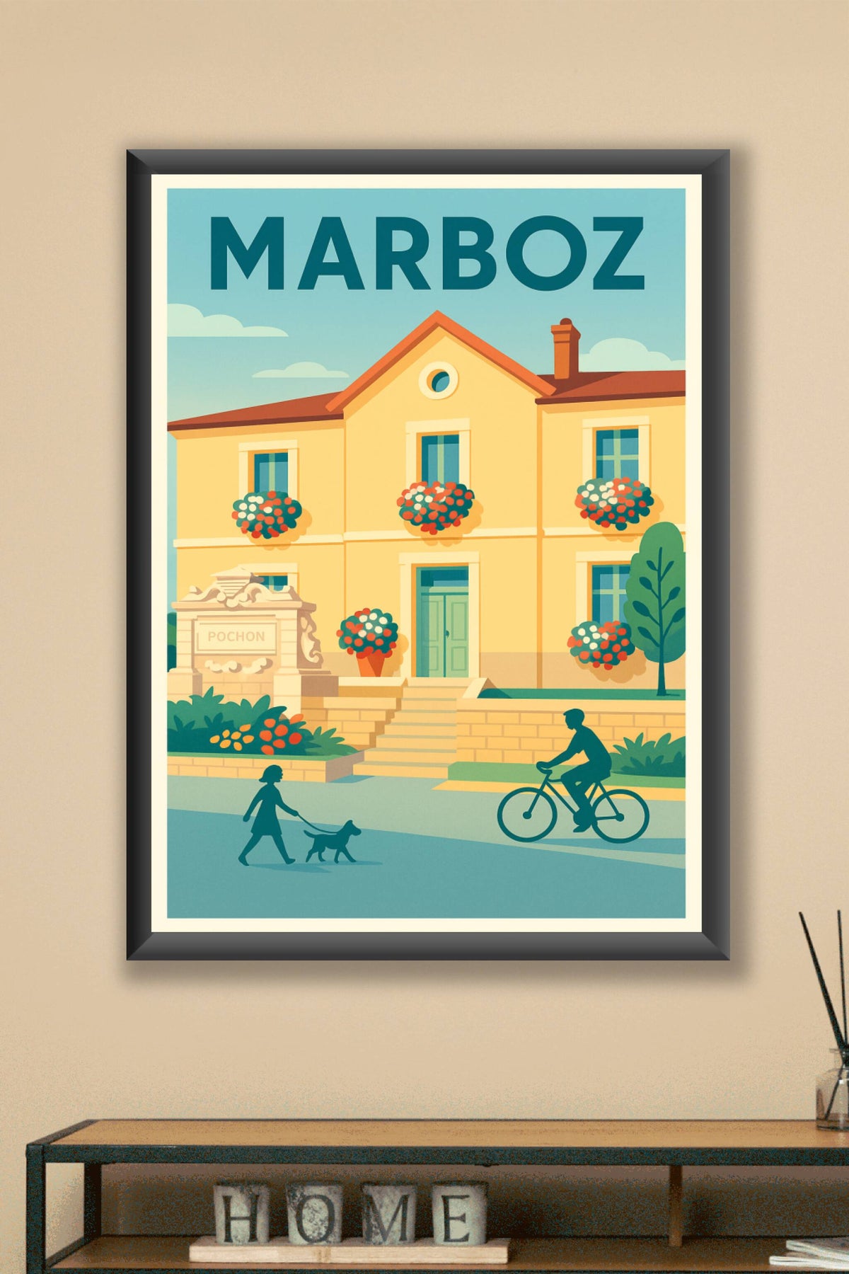 Affiche de Marboz - Charme et douceur de la vie locale