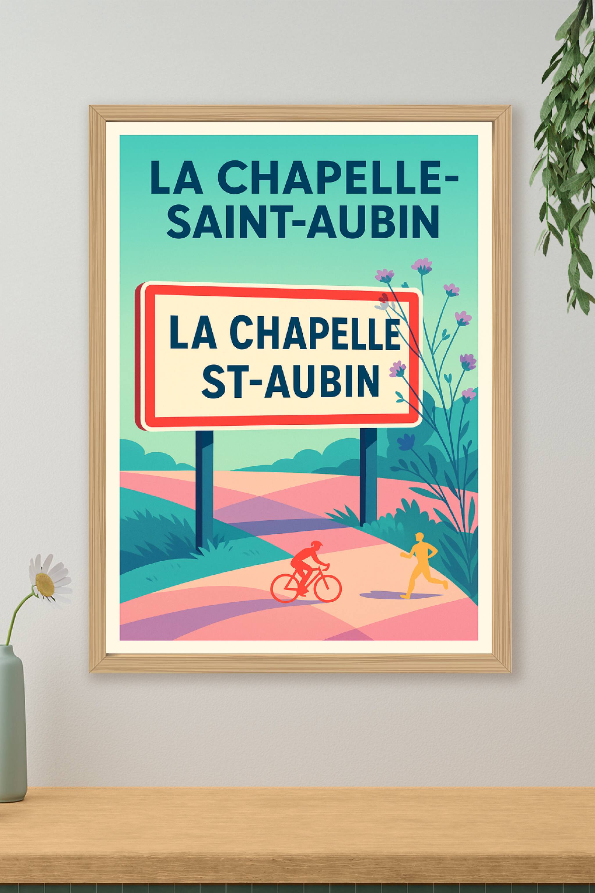 Affiche de La Chapelle-Saint-Aubin - Entre nature et dynamisme