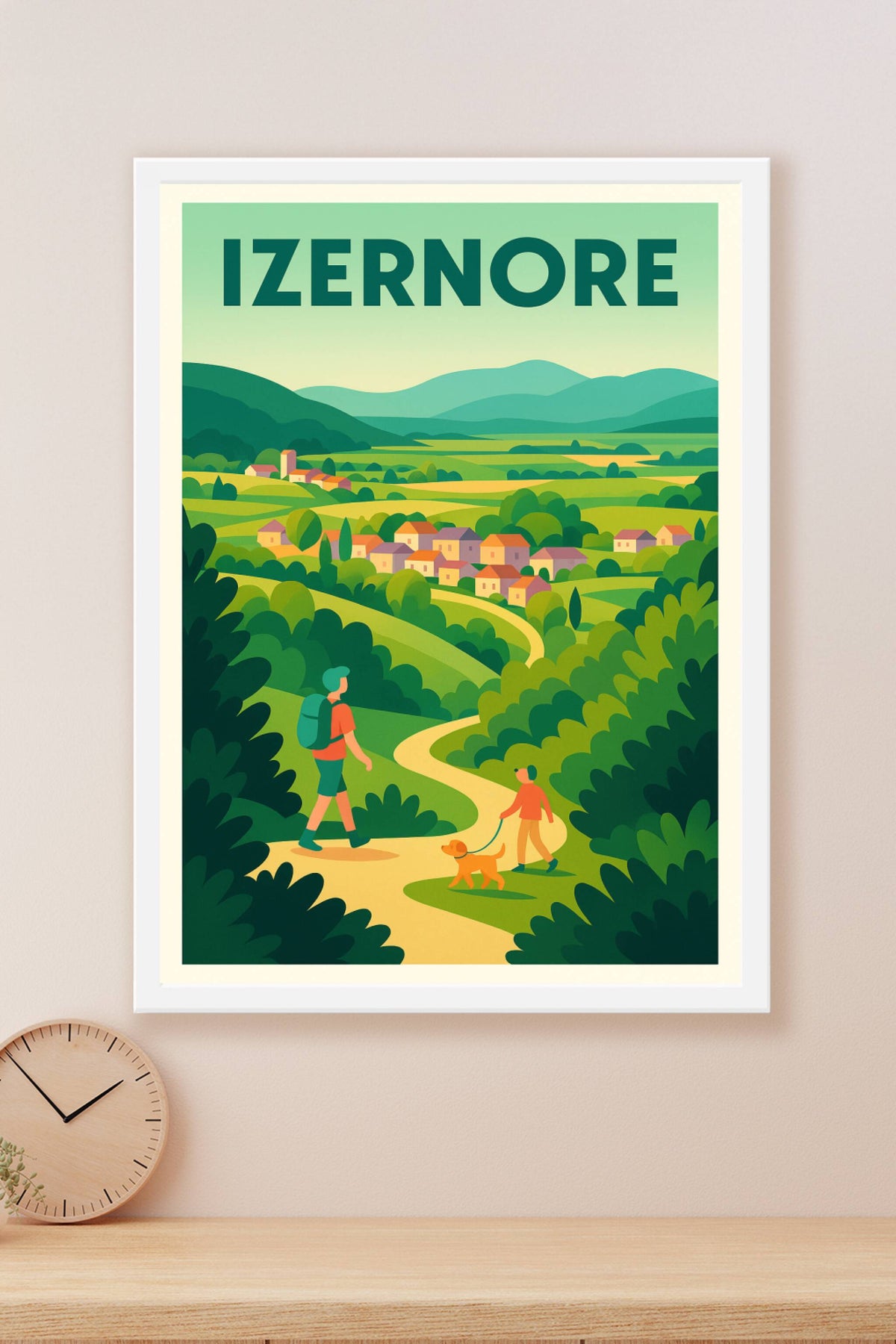 Affiche de Izernore - Promenade au cœur de la nature vallonnée