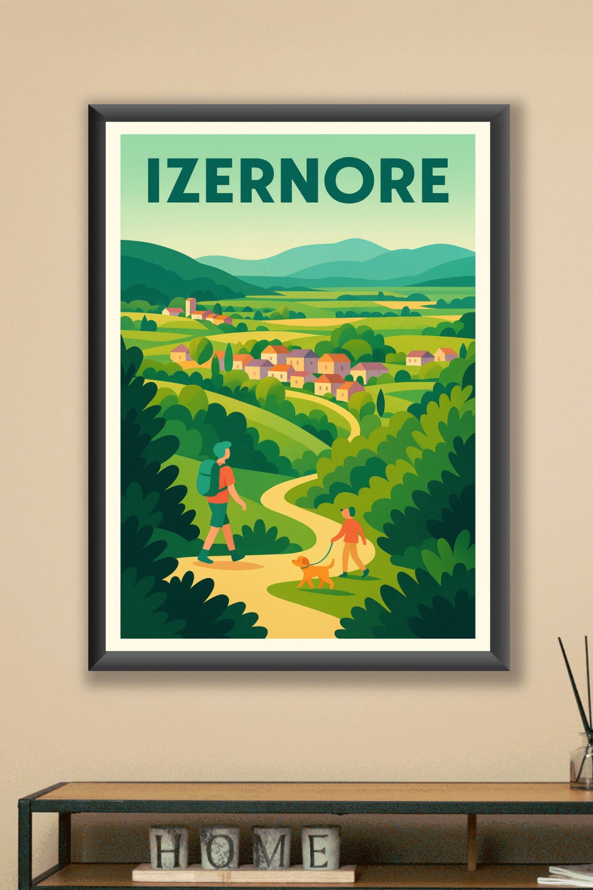 Affiche de Izernore - Promenade au cœur de la nature vallonnée