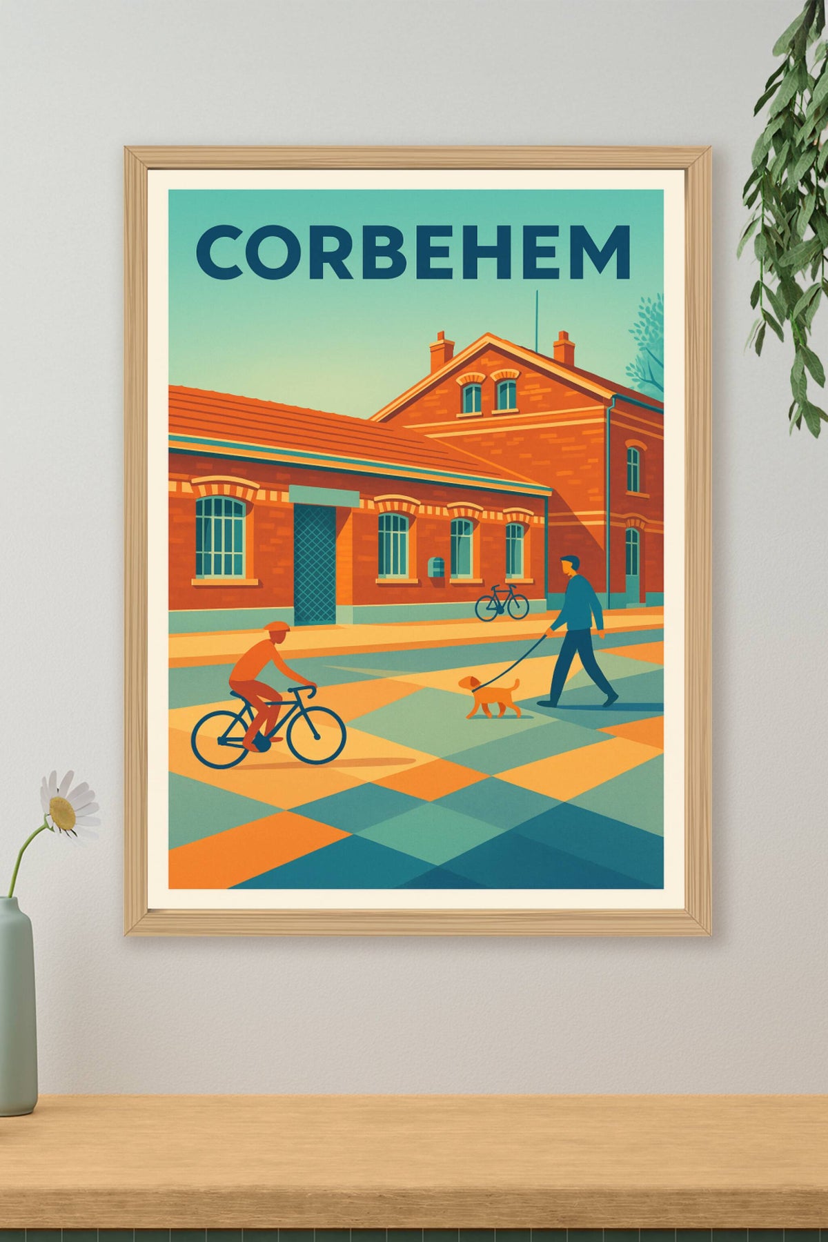 Affiche de Corbehem - Charme et vie au fil des rues