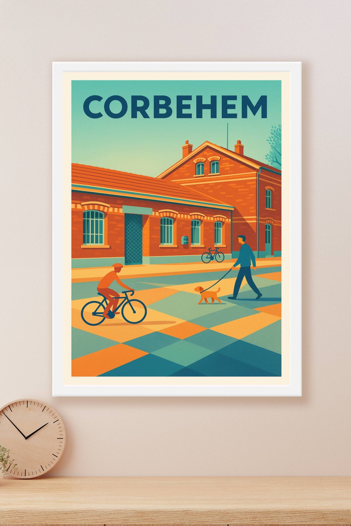 Affiche de Corbehem - Charme et vie au fil des rues