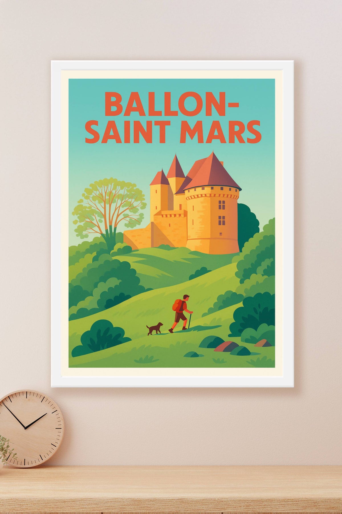 Affiche de Ballon-Saint Mars - Escapade champêtre et patrimoine