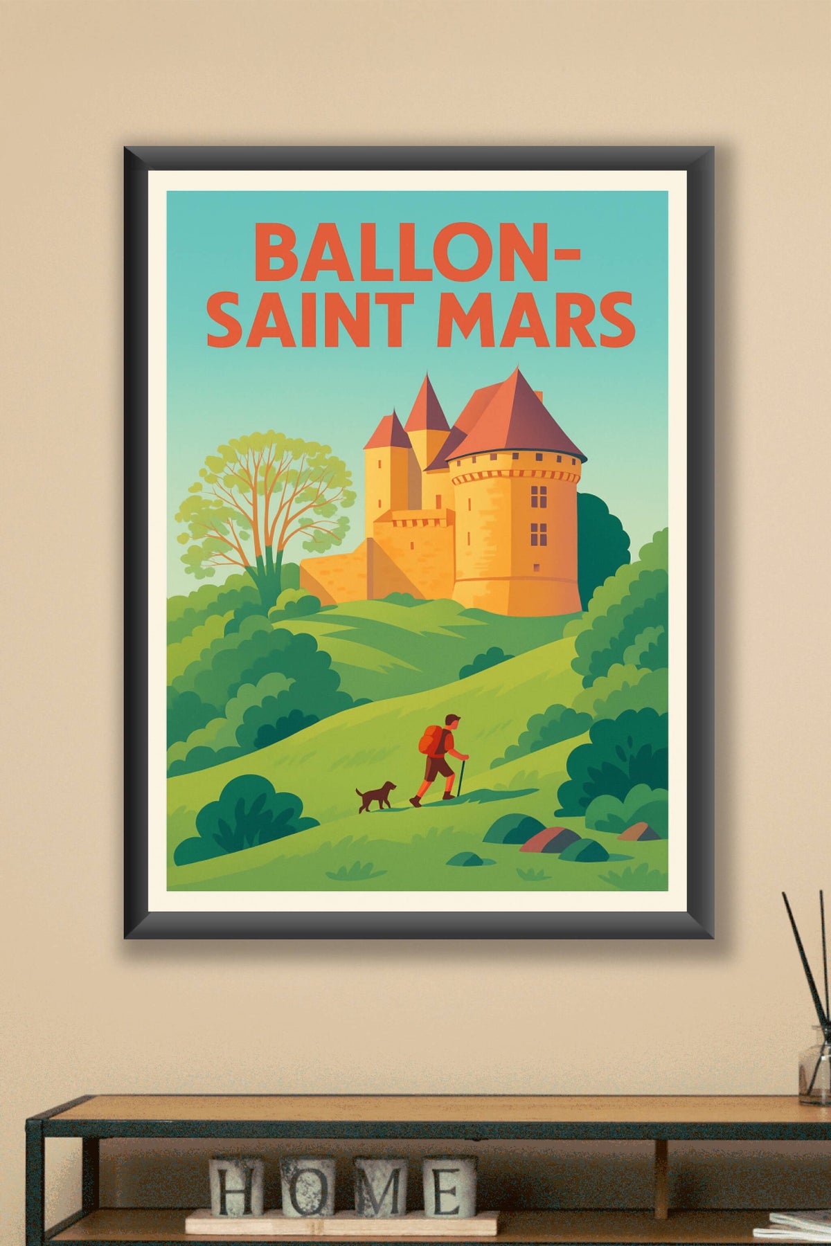 Affiche de Ballon-Saint Mars - Escapade champêtre et patrimoine