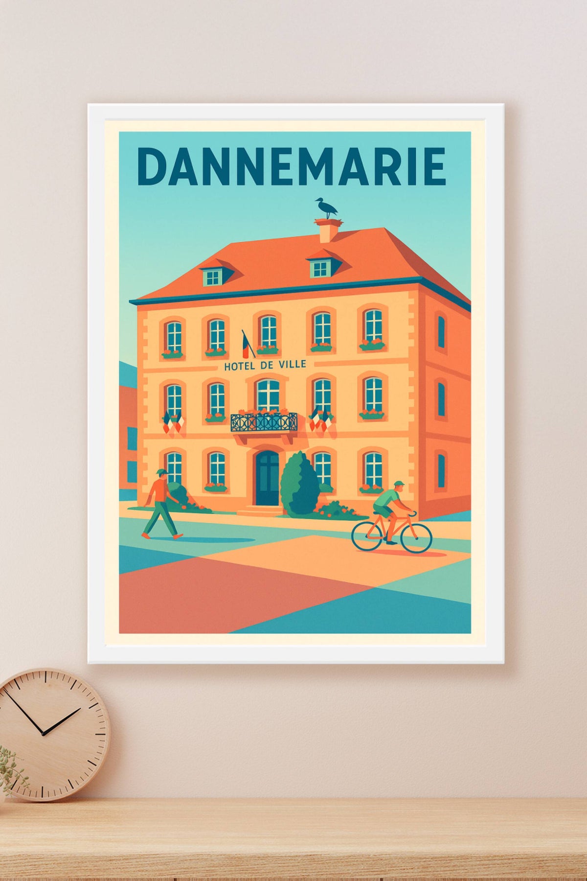 Affiche de Dannemarie - Charme et sérénité au cœur de l'Alsace
