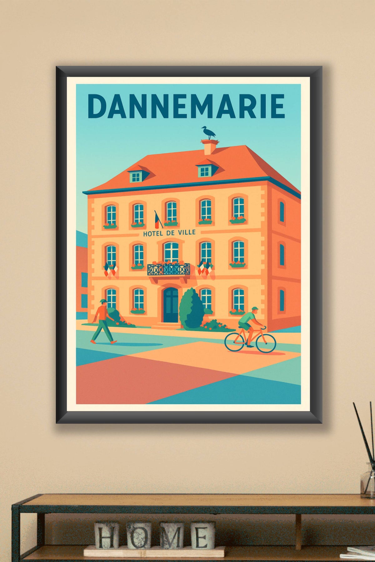 Affiche de Dannemarie - Charme et sérénité au cœur de l'Alsace
