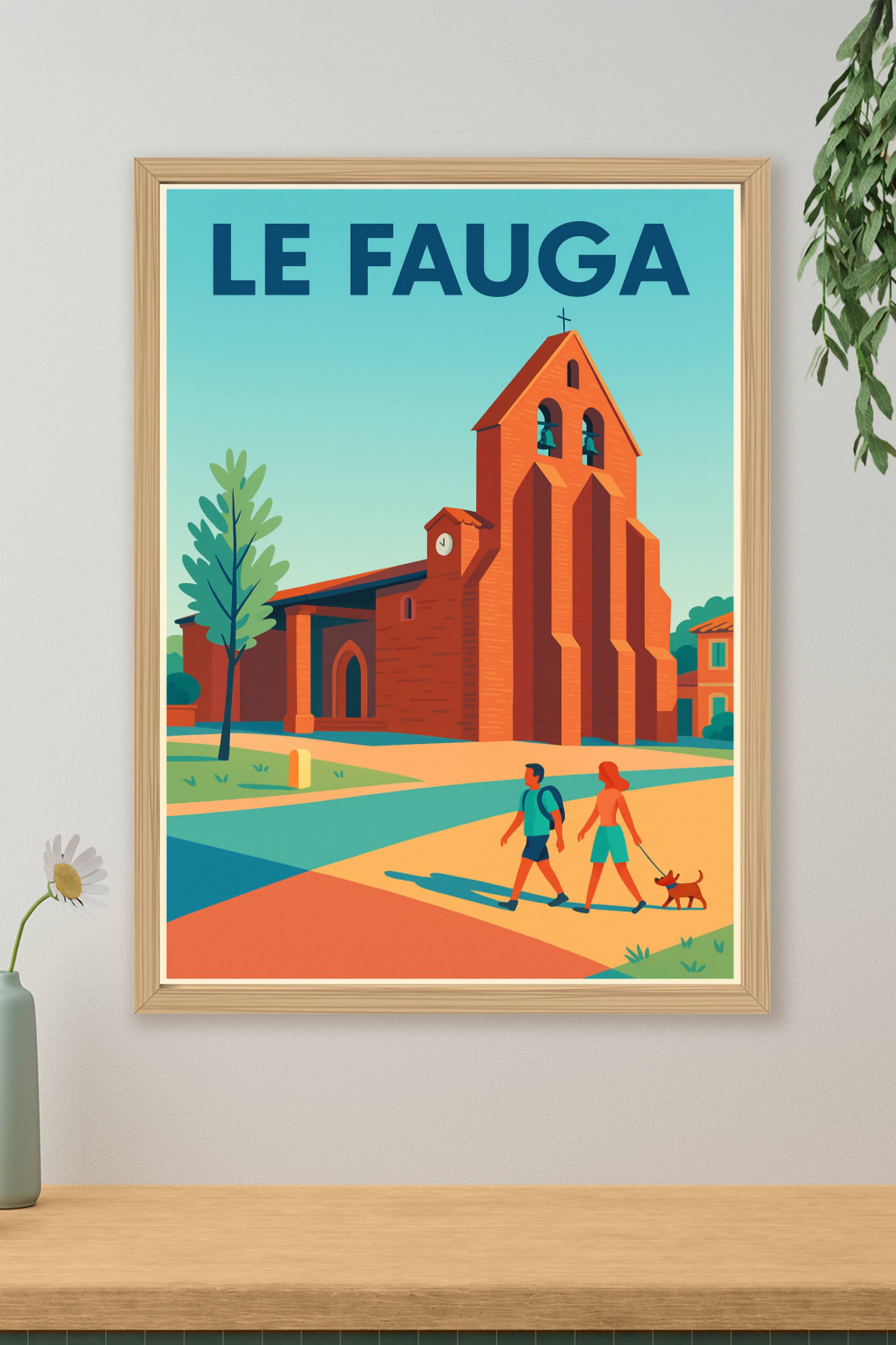 Affiche de Le Fauga - Charme et Sérénité au cœur du village