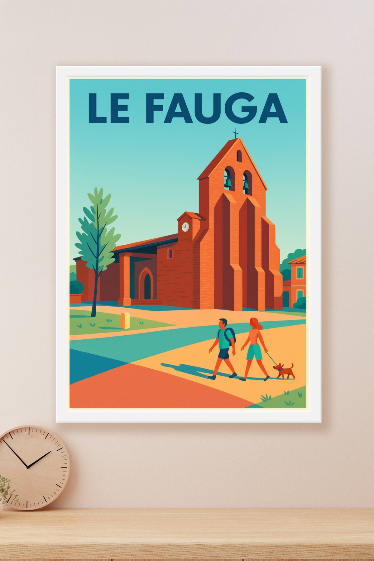 Affiche de Le Fauga - Charme et Sérénité au cœur du village