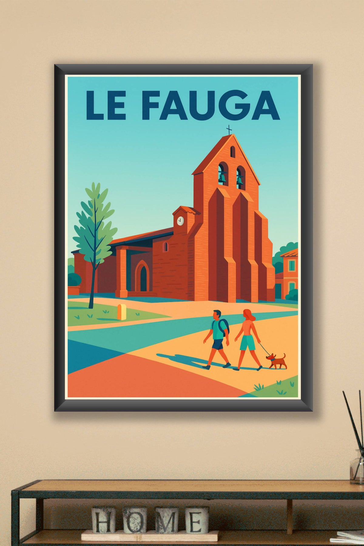 Affiche de Le Fauga - Charme et Sérénité au cœur du village