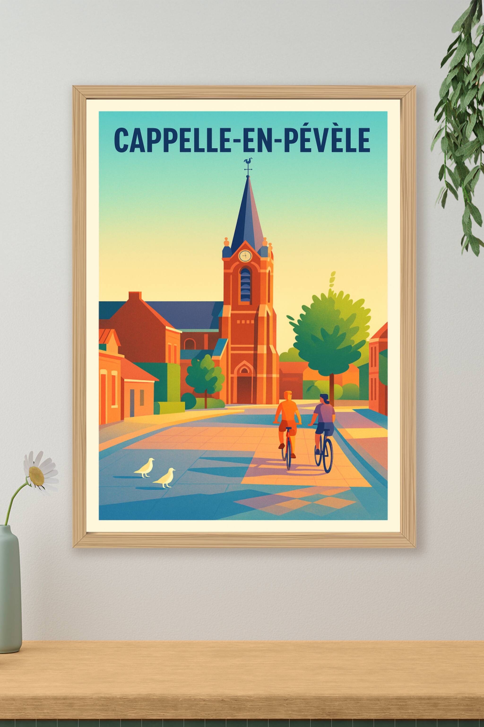 Affiche de Cappelle-en-Pévèle - Charme paisible au cœur du village