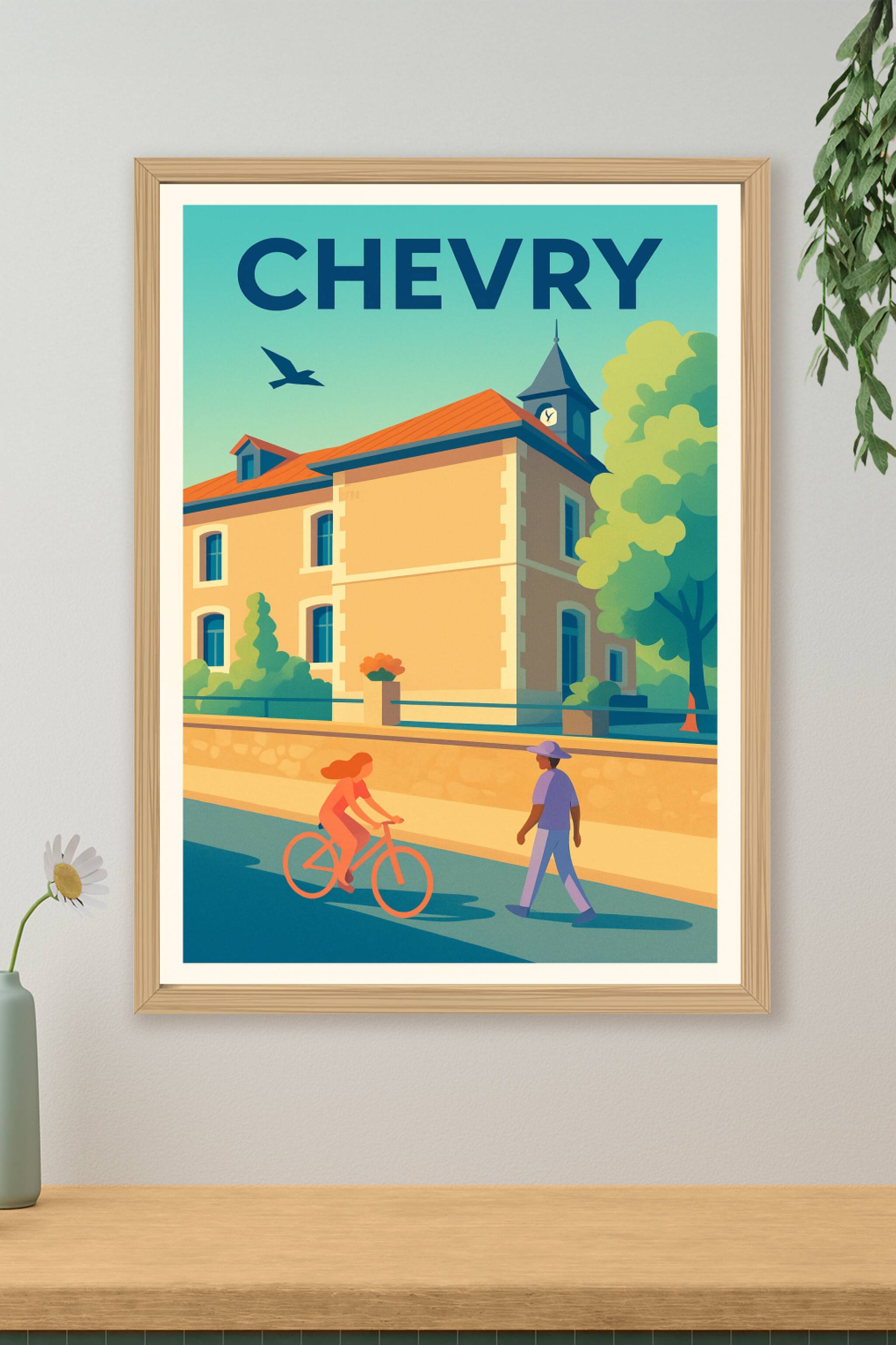 Affiche de Chevry - Balade au cœur d’un village paisible