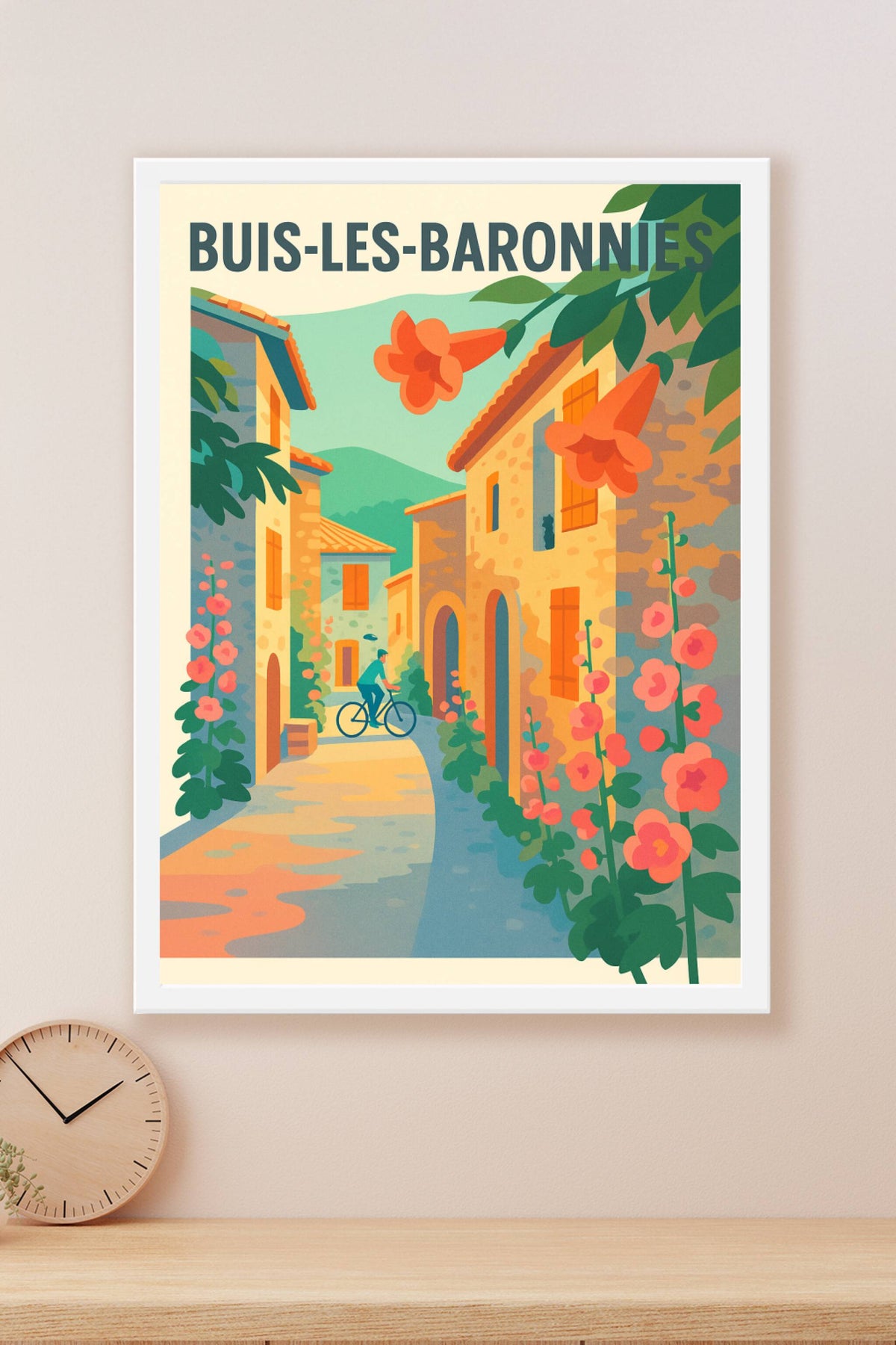 Affiche de Buis-les-Baronnies - Charme pittoresque et douceur de vivre
