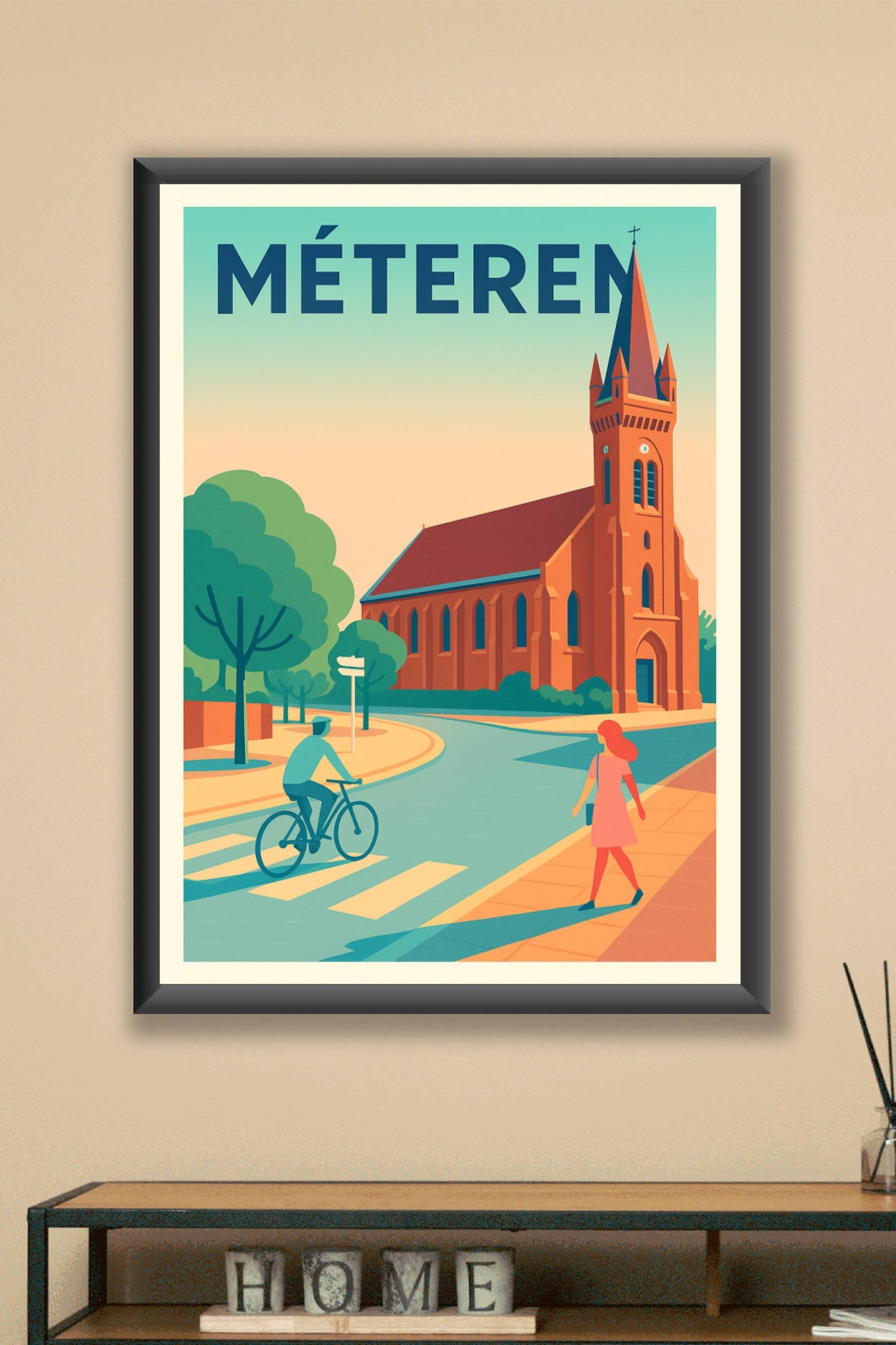 Affiche de Méteren - Charme et quiétude à l'église historique