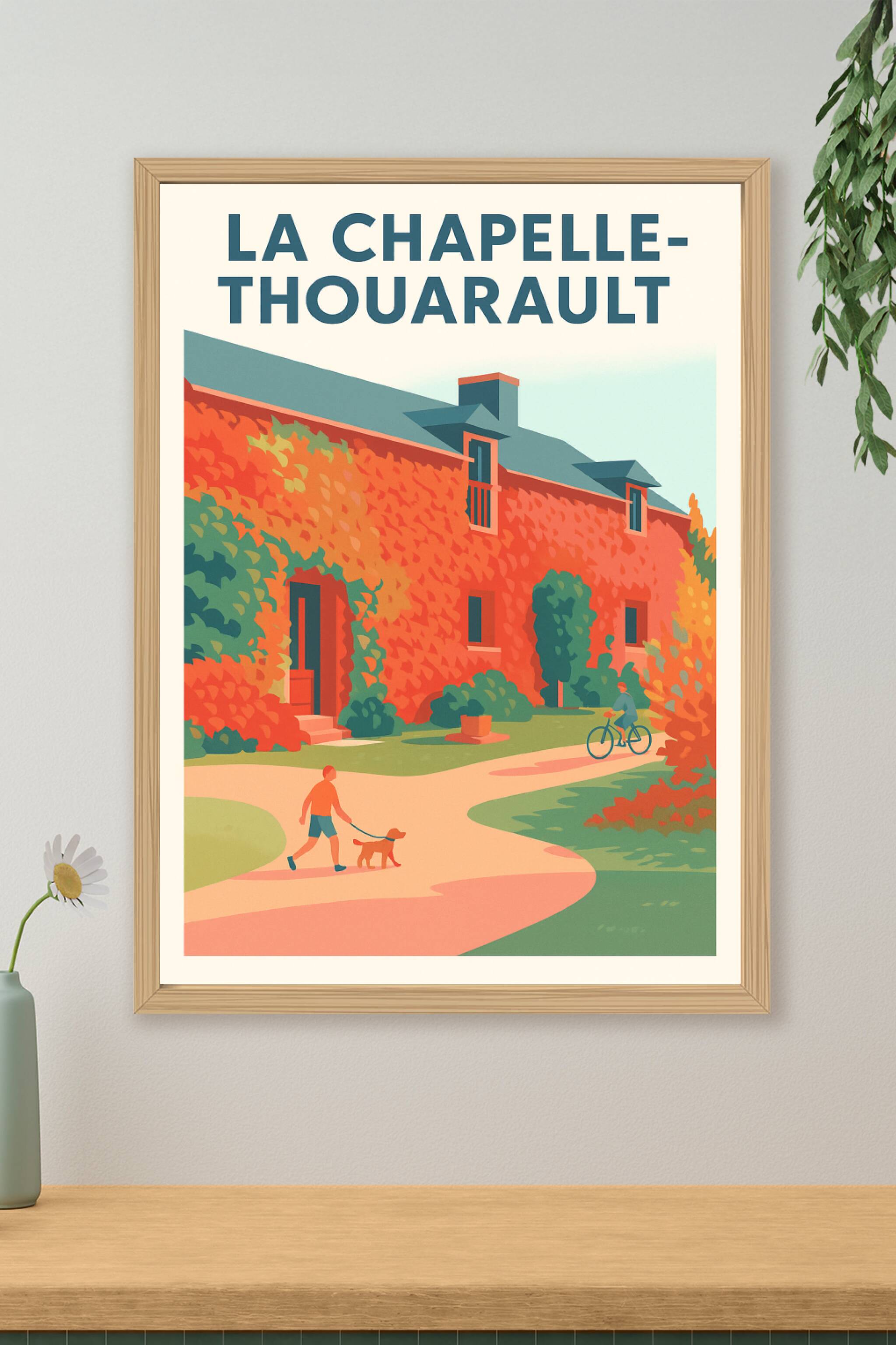 Affiche de La Chapelle-Thouarault - Charme bucolique et douceur de vivre