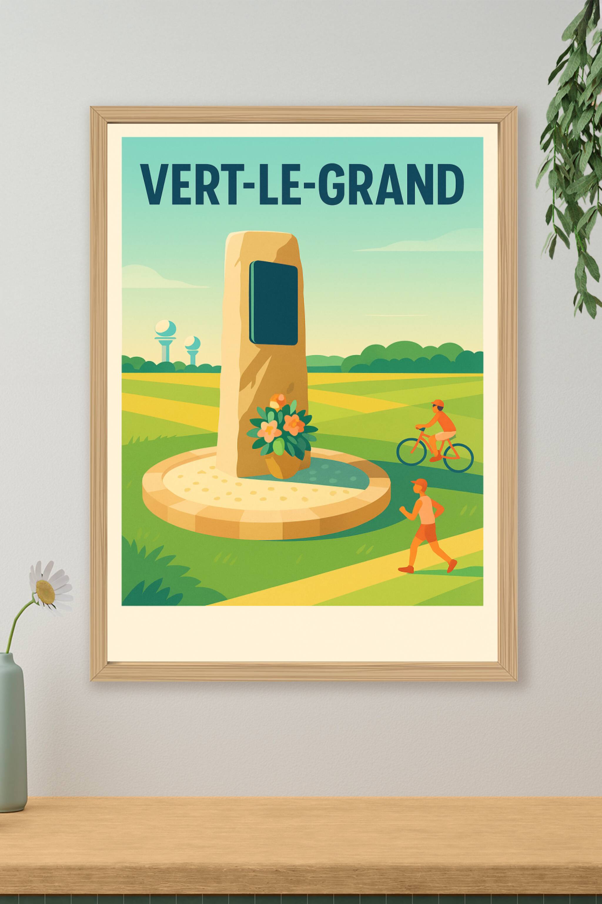 Affiche de Vert-le-Grand - Escapade champêtre pleine de sérénité