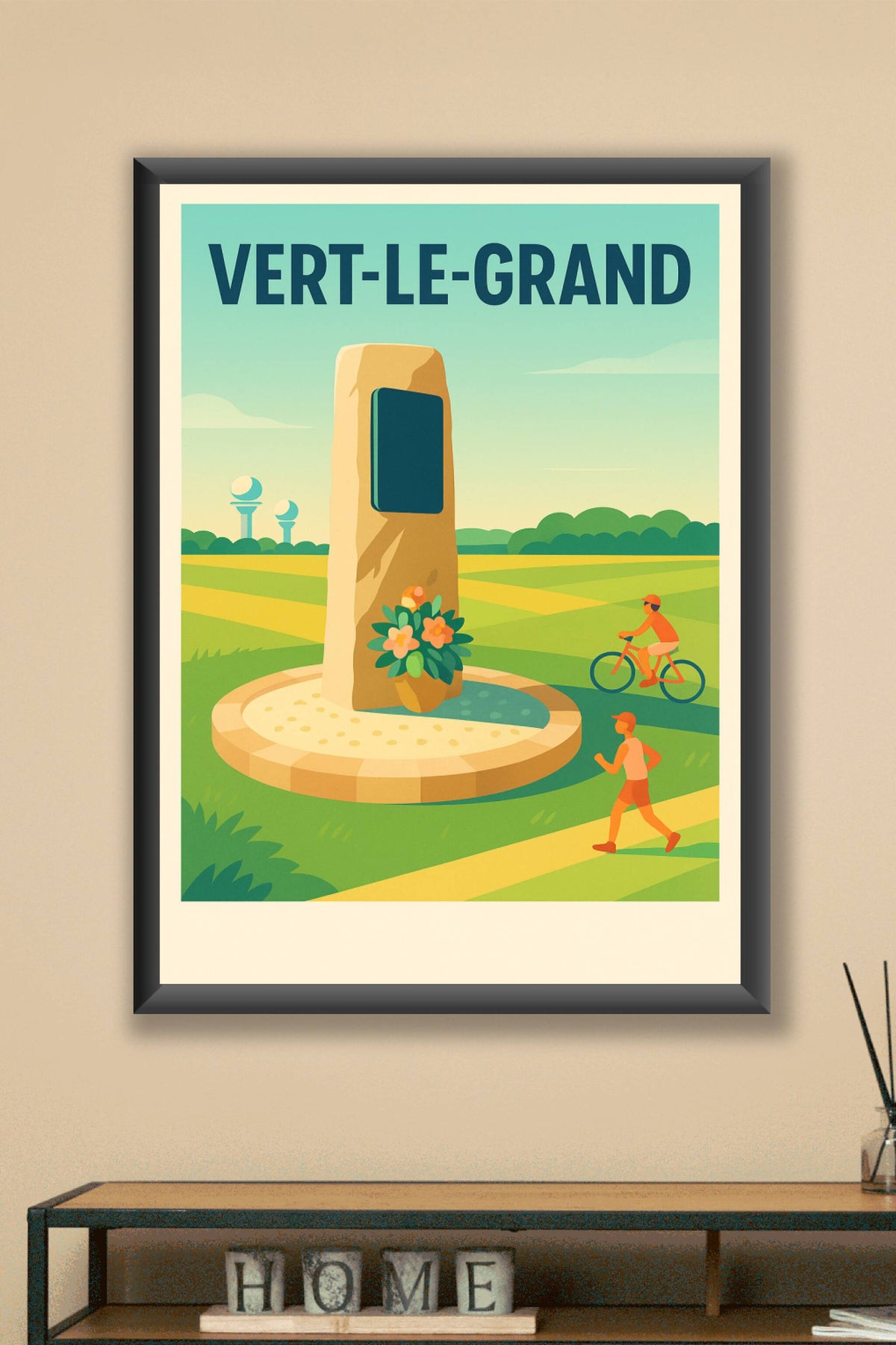 Affiche de Vert-le-Grand - Escapade champêtre pleine de sérénité