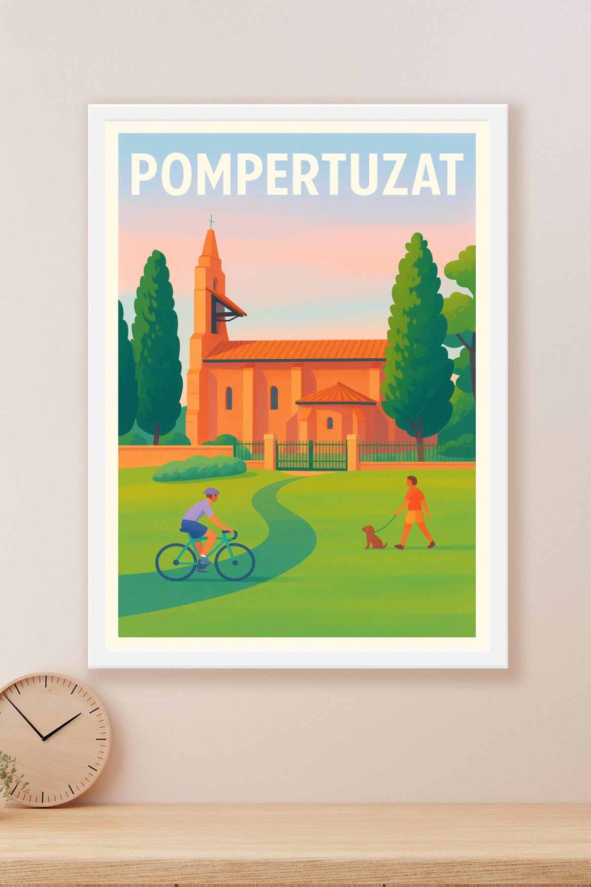 Affiche de Pompertuzat - Charme bucolique du Sud-Ouest