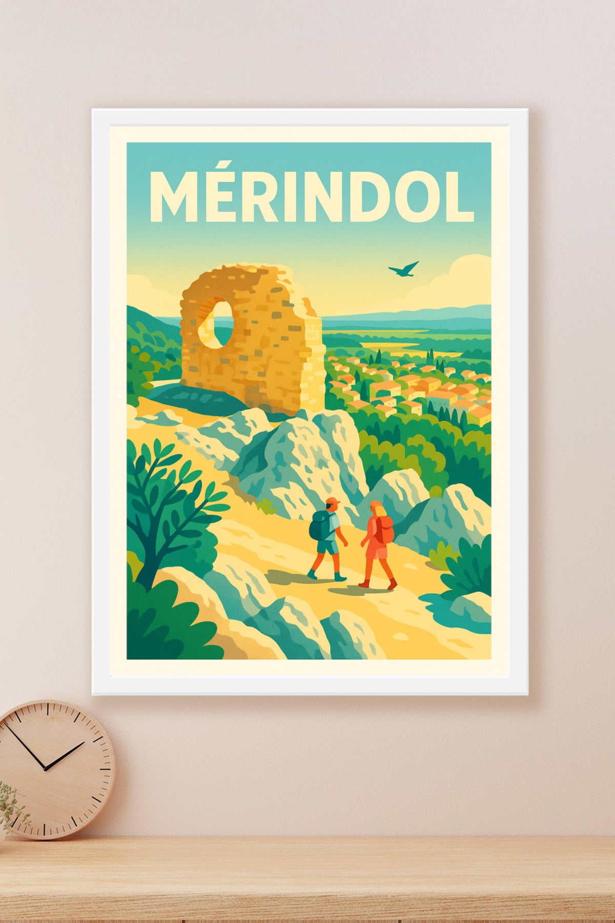Affiche de Mérindol - Randonnée et patrimoine en pleine nature