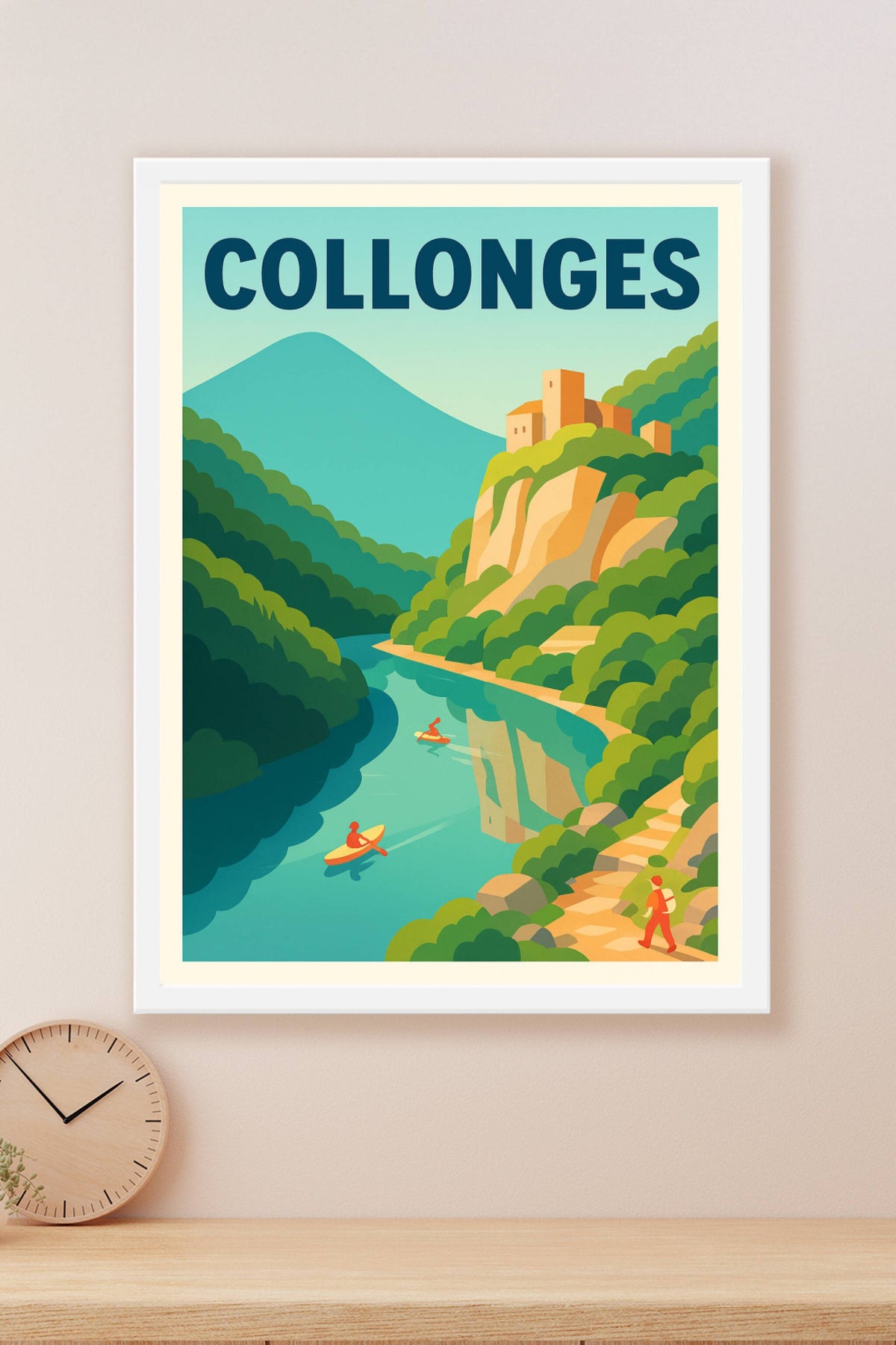 Affiche de Collonges - Évasion nature et patrimoine
