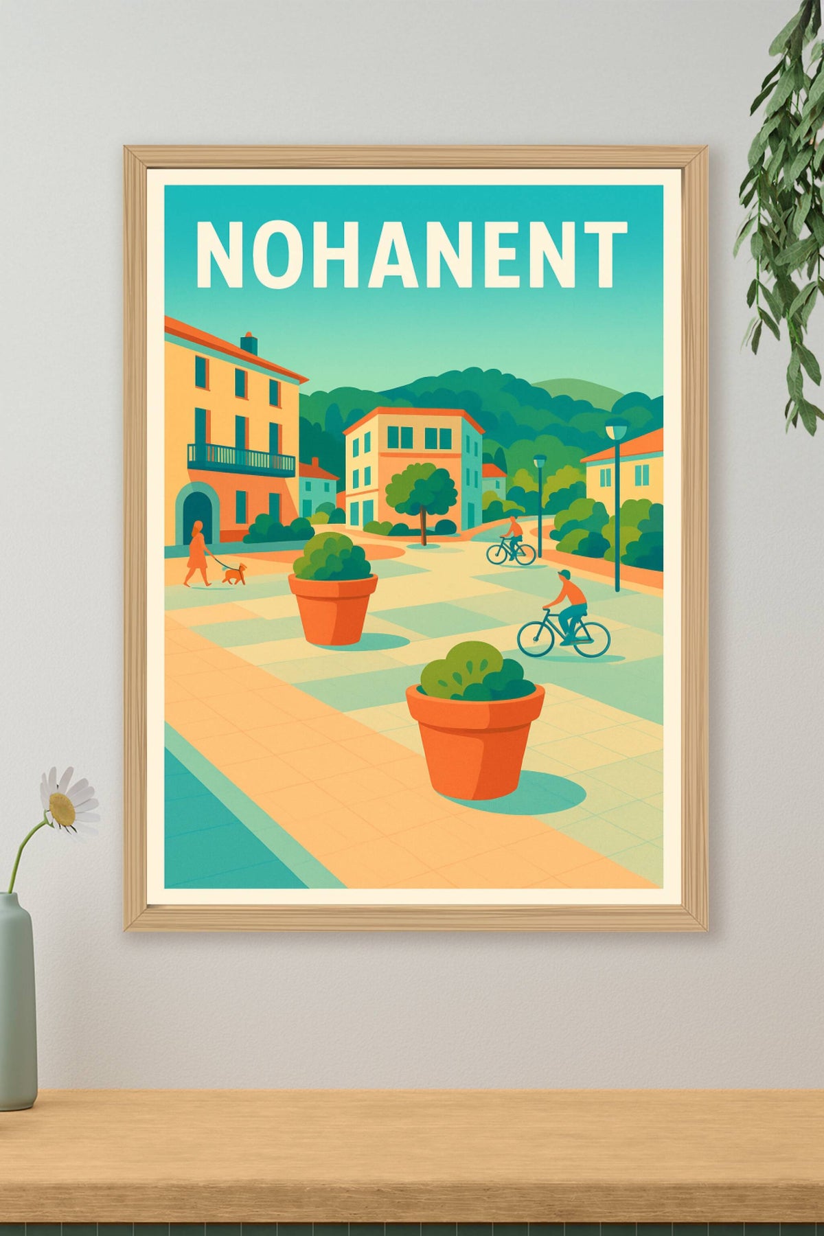 Affiche de Nohanent - Un coin de sérénité bucolique