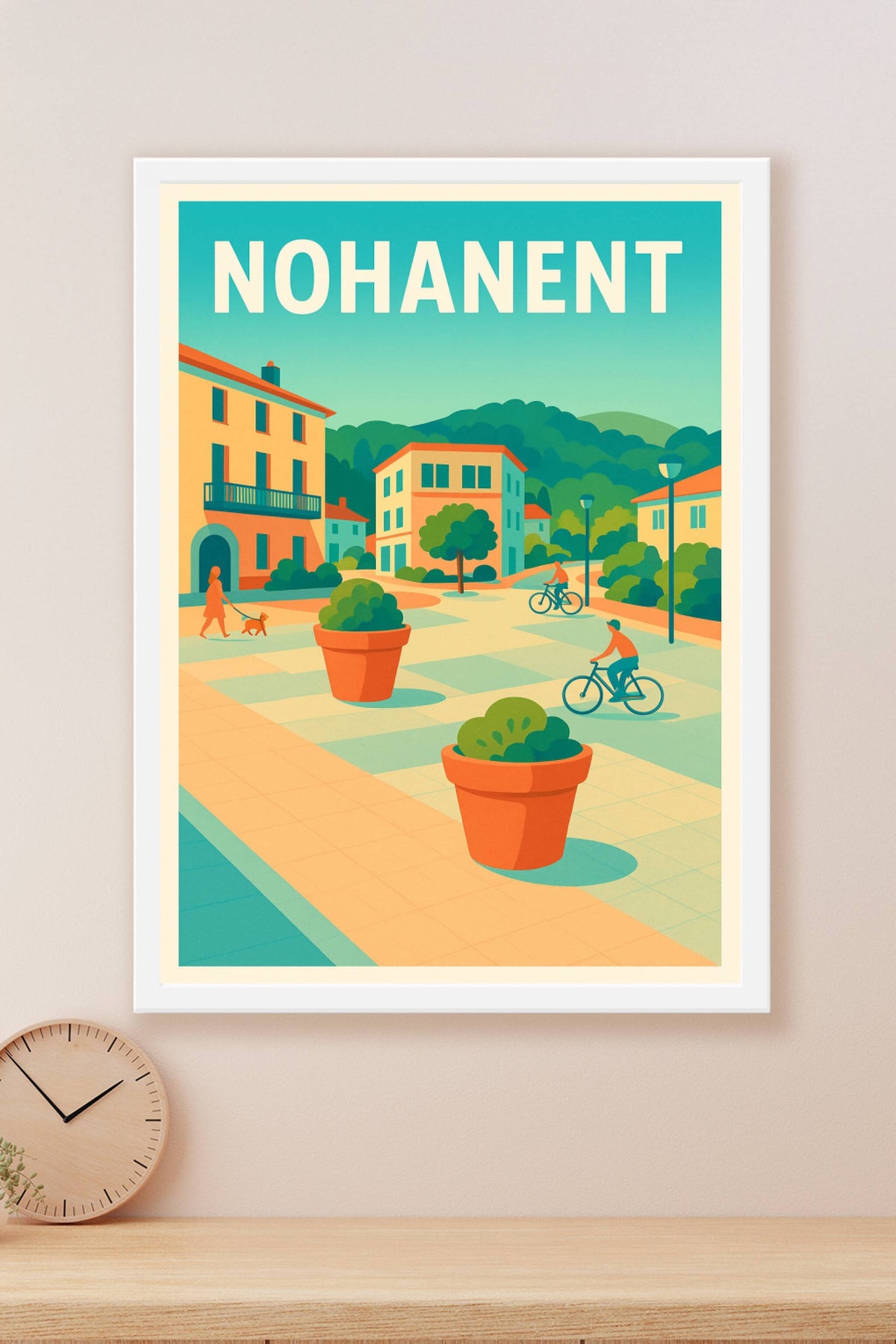 Affiche de Nohanent - Un coin de sérénité bucolique