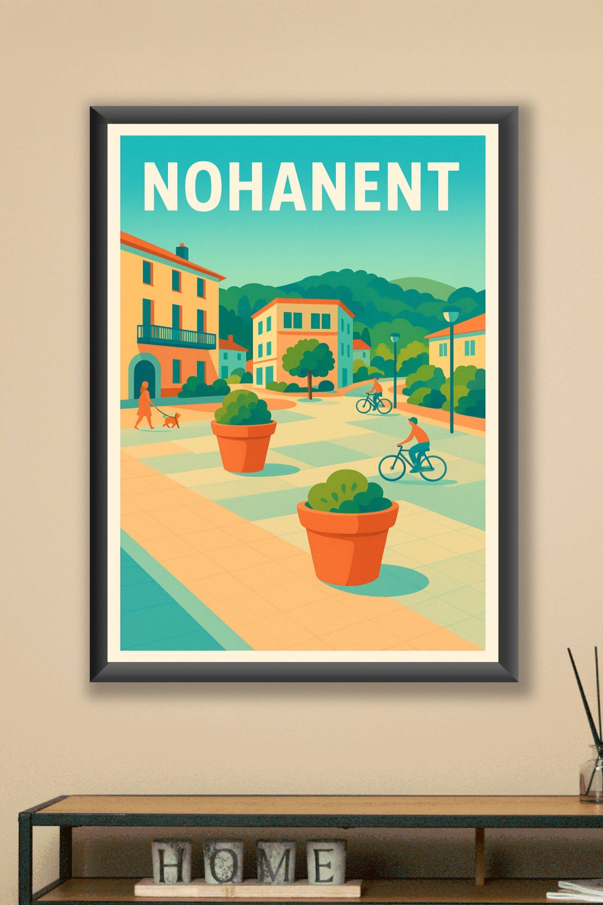 Affiche de Nohanent - Un coin de sérénité bucolique