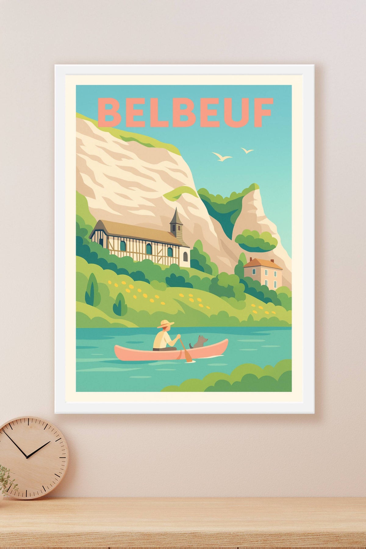 Affiche de Belbeuf - Évasion bucolique au fil de l'eau