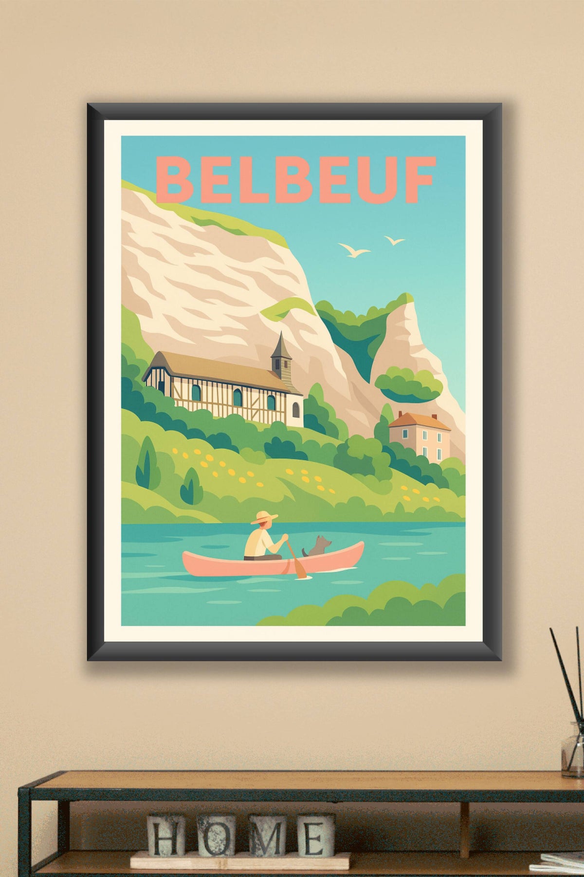 Affiche de Belbeuf - Évasion bucolique au fil de l'eau