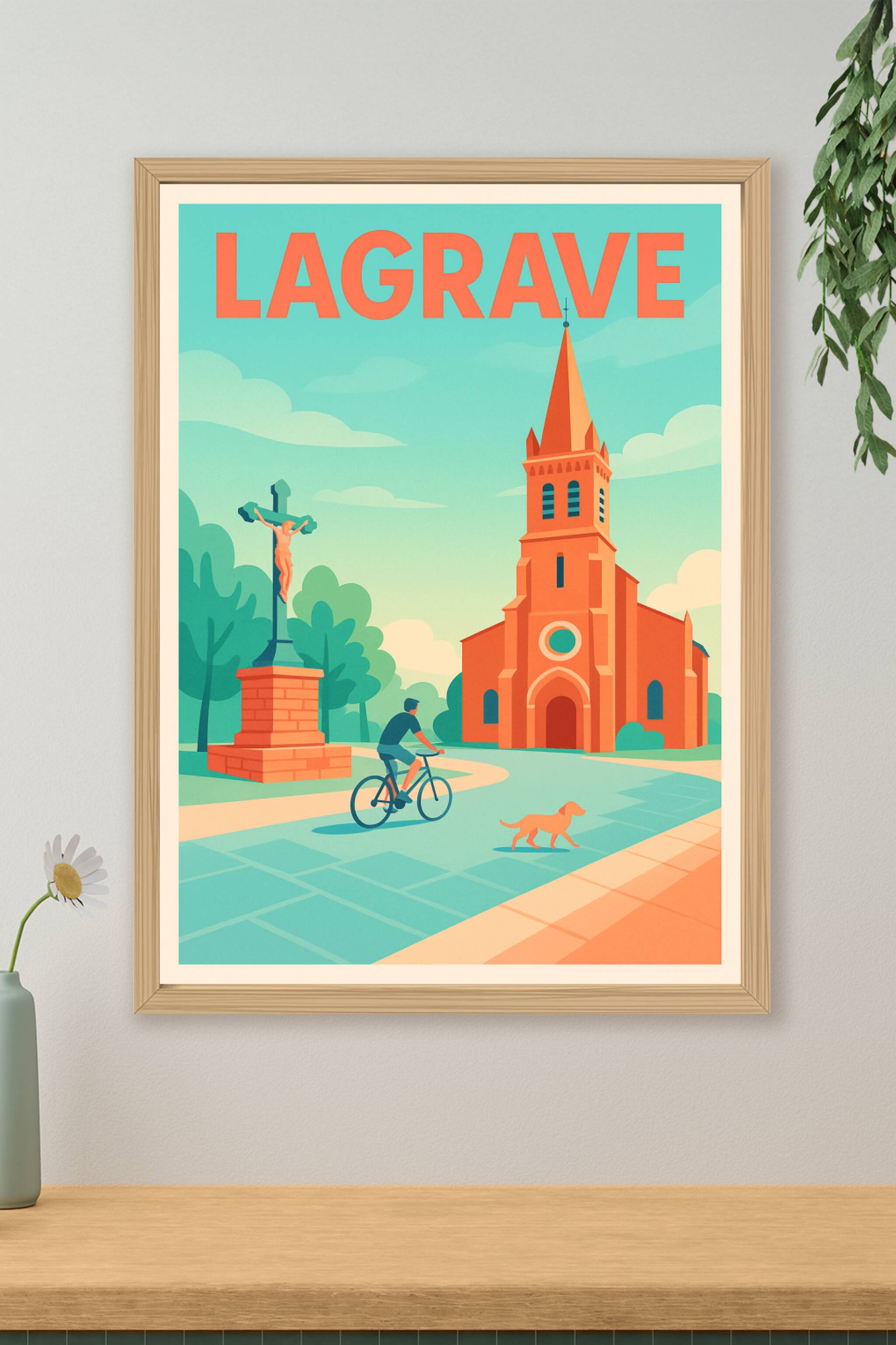 Affiche de Lagrave - Charme et sérénité au cœur du village