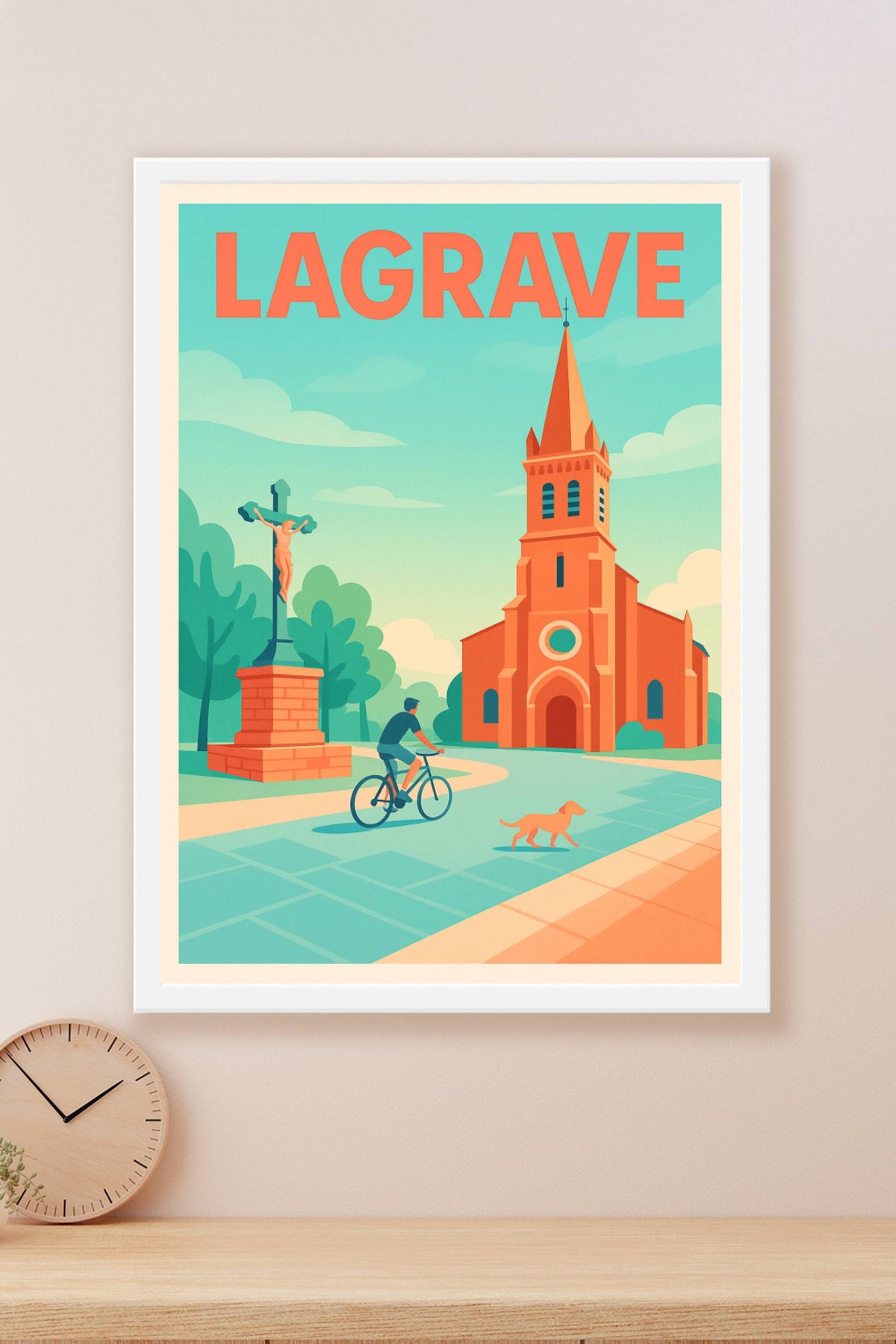 Affiche de Lagrave - Charme et sérénité au cœur du village