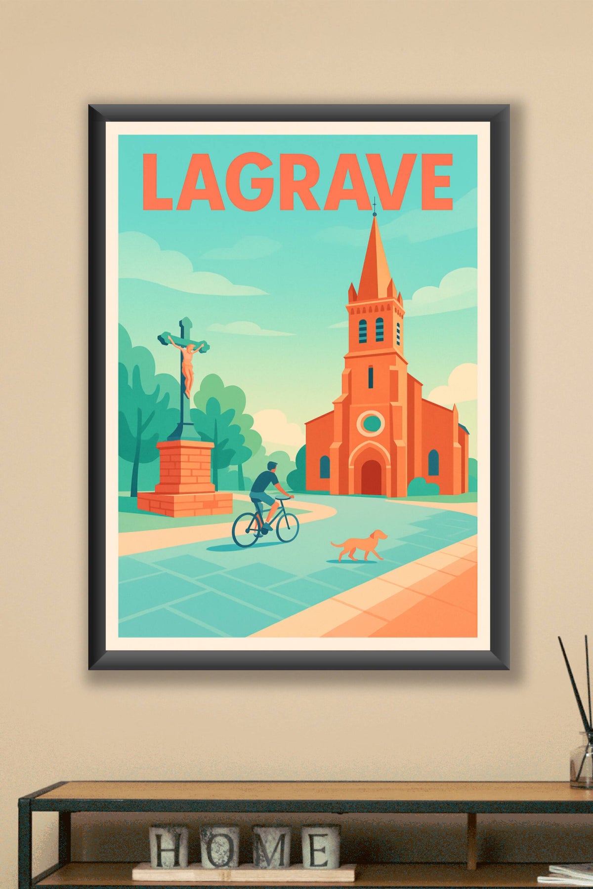 Affiche de Lagrave - Charme et sérénité au cœur du village