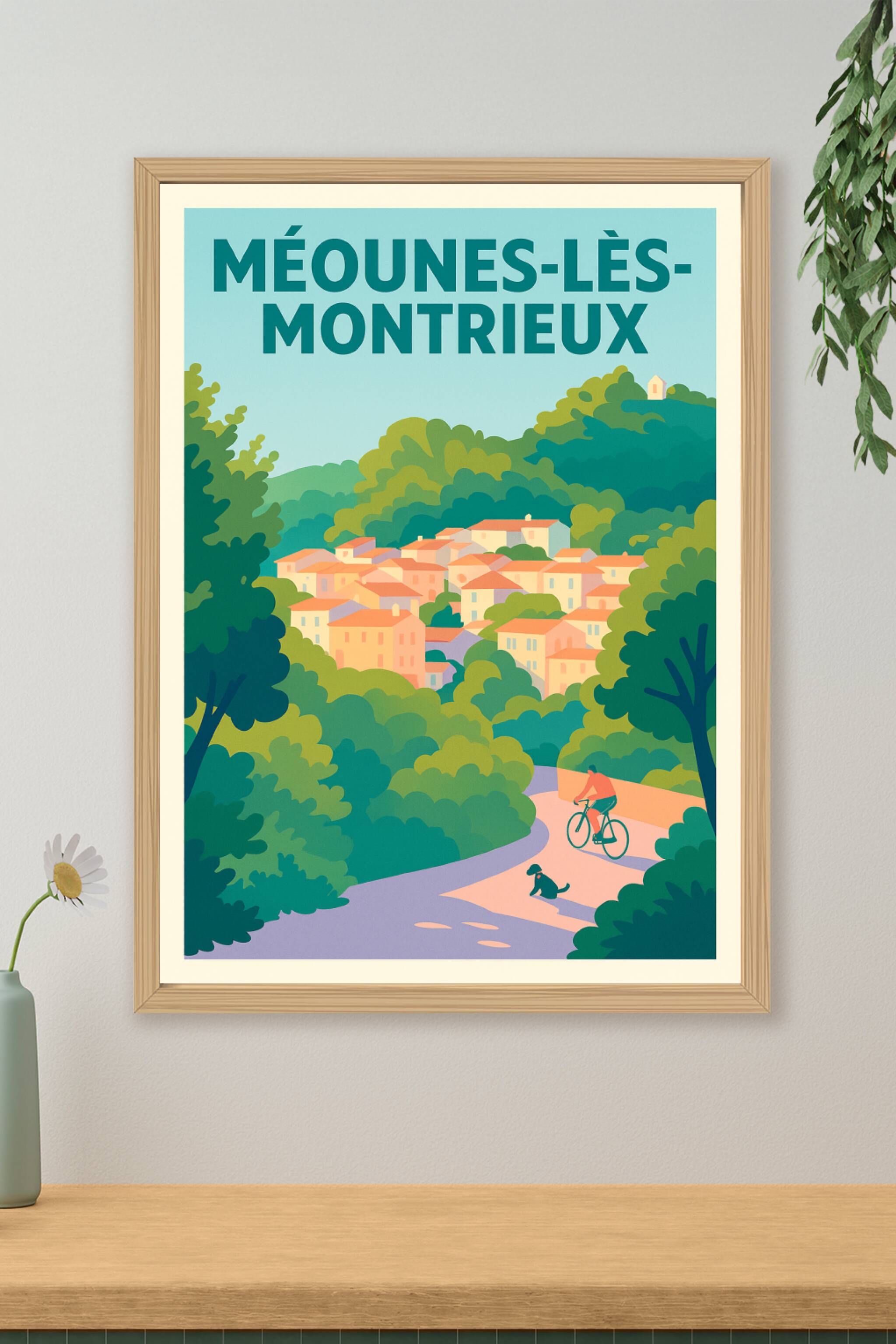 Affiche de Méounes-lès-Montrieux - Escapade bucolique et village paisible
