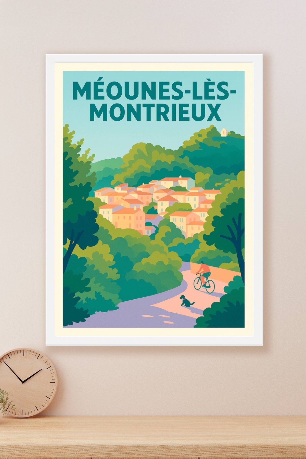 Affiche de Méounes-lès-Montrieux - Escapade bucolique et village paisible