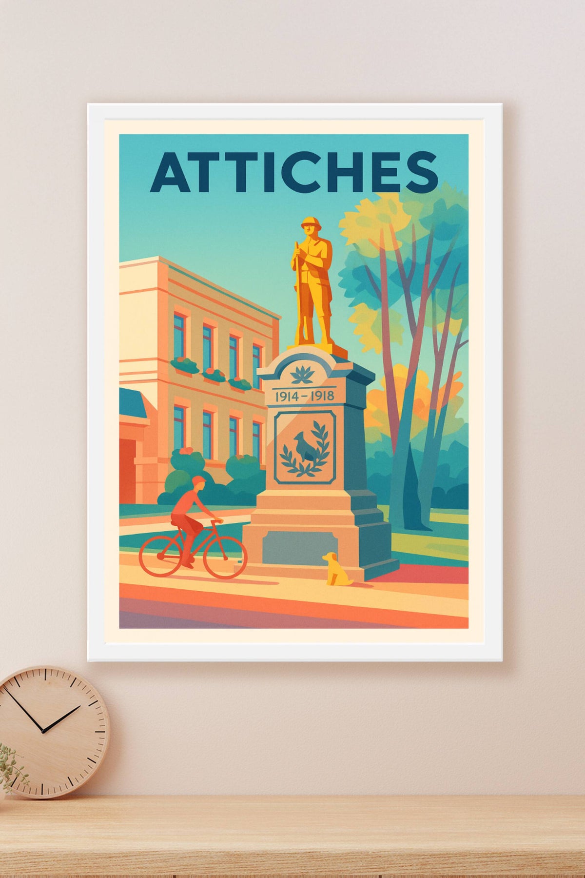Affiche de Attiches - Charme et mémoire au cœur de la ville