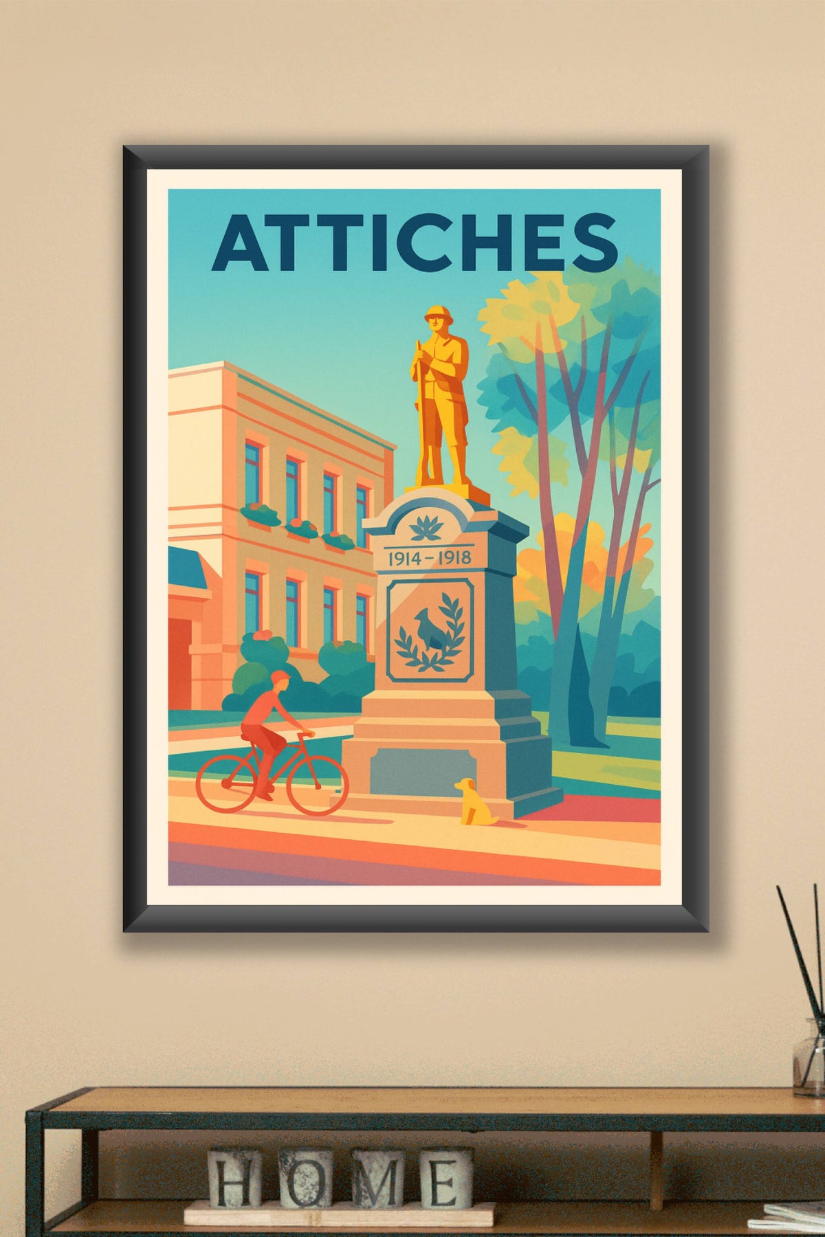 Affiche de Attiches - Charme et mémoire au cœur de la ville