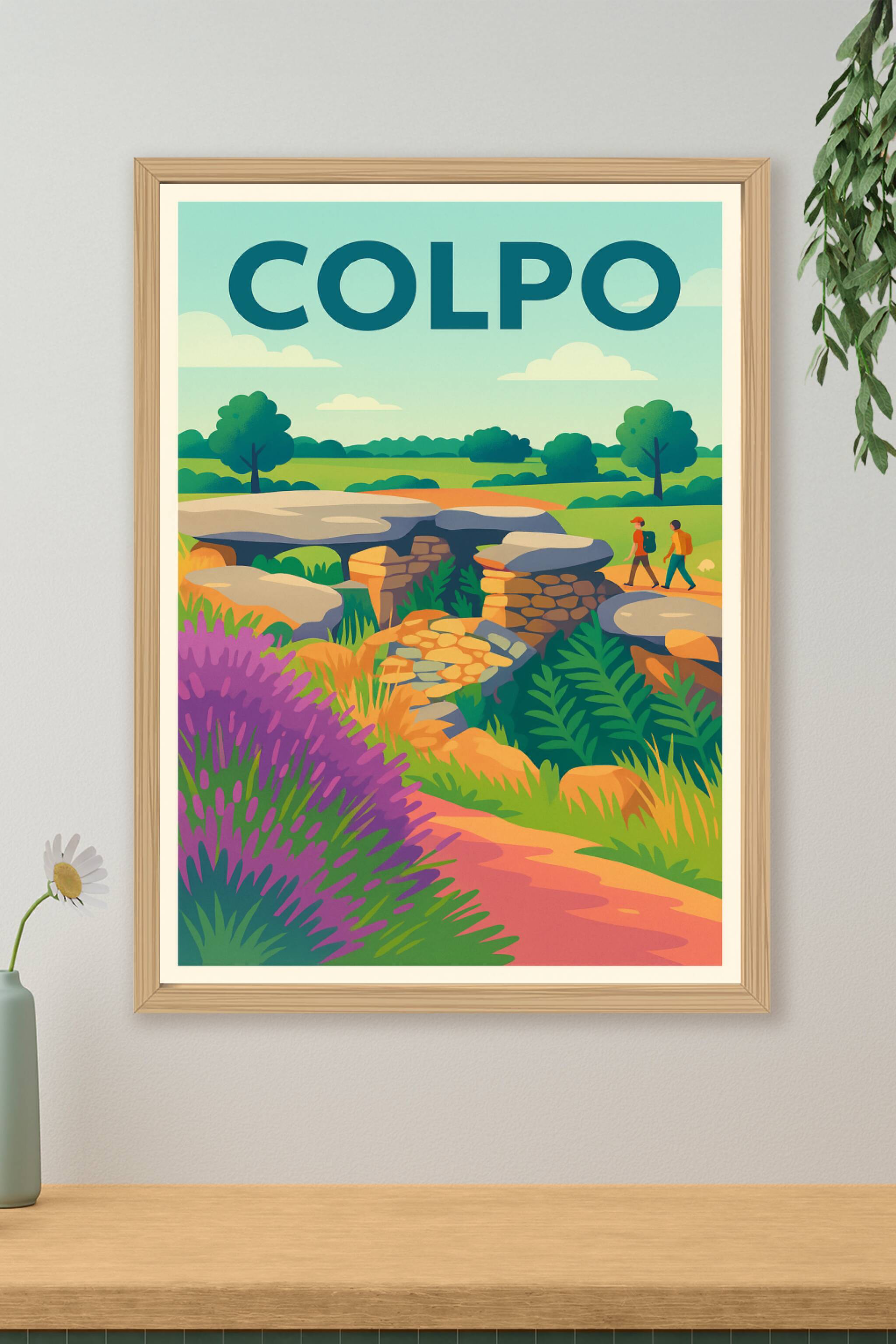 Affiche de Colpo - Évasion nature et patrimoine breton