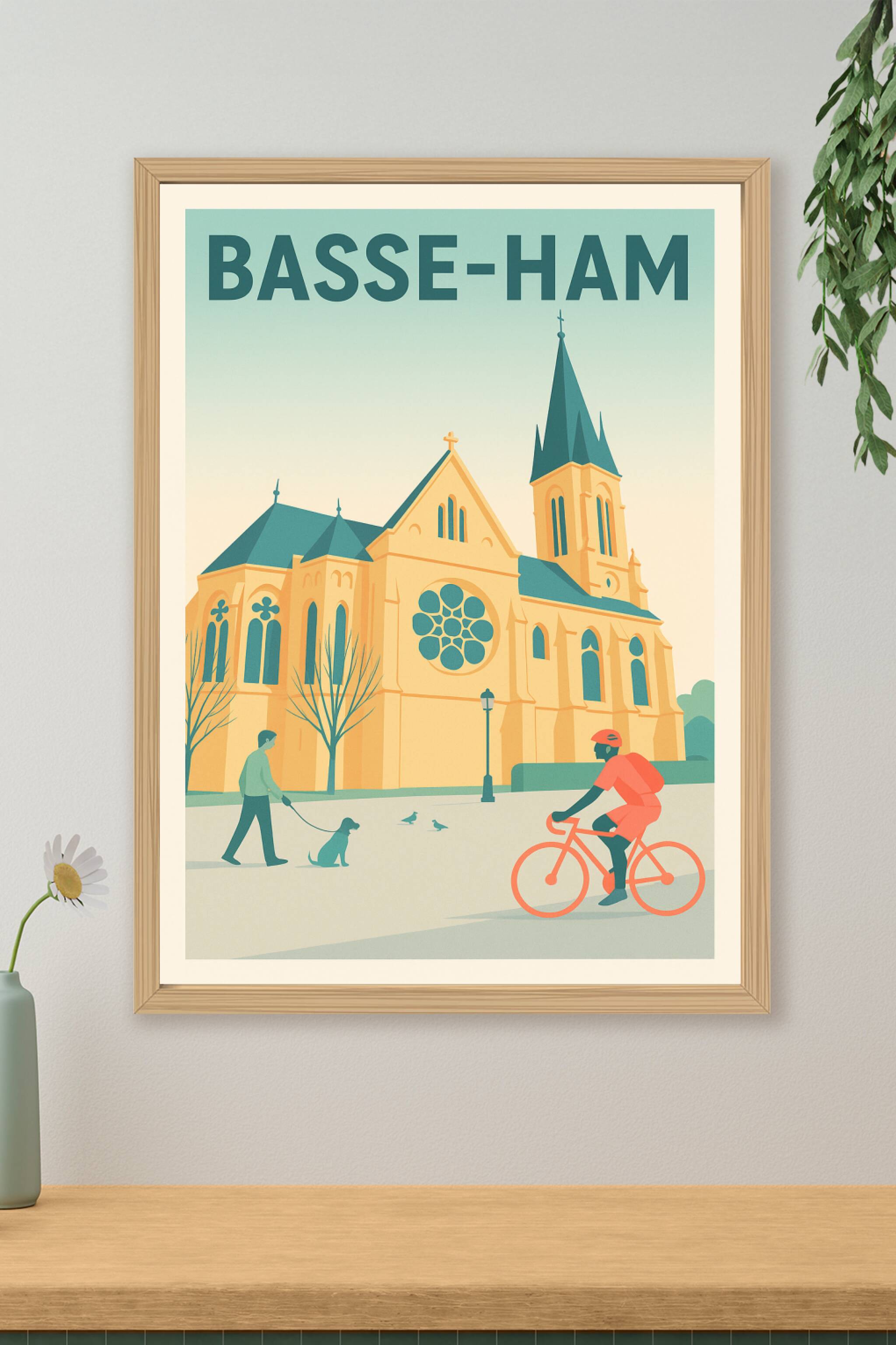 Affiche de Basse-Ham - Charme et Sérénité au Cœur du Village