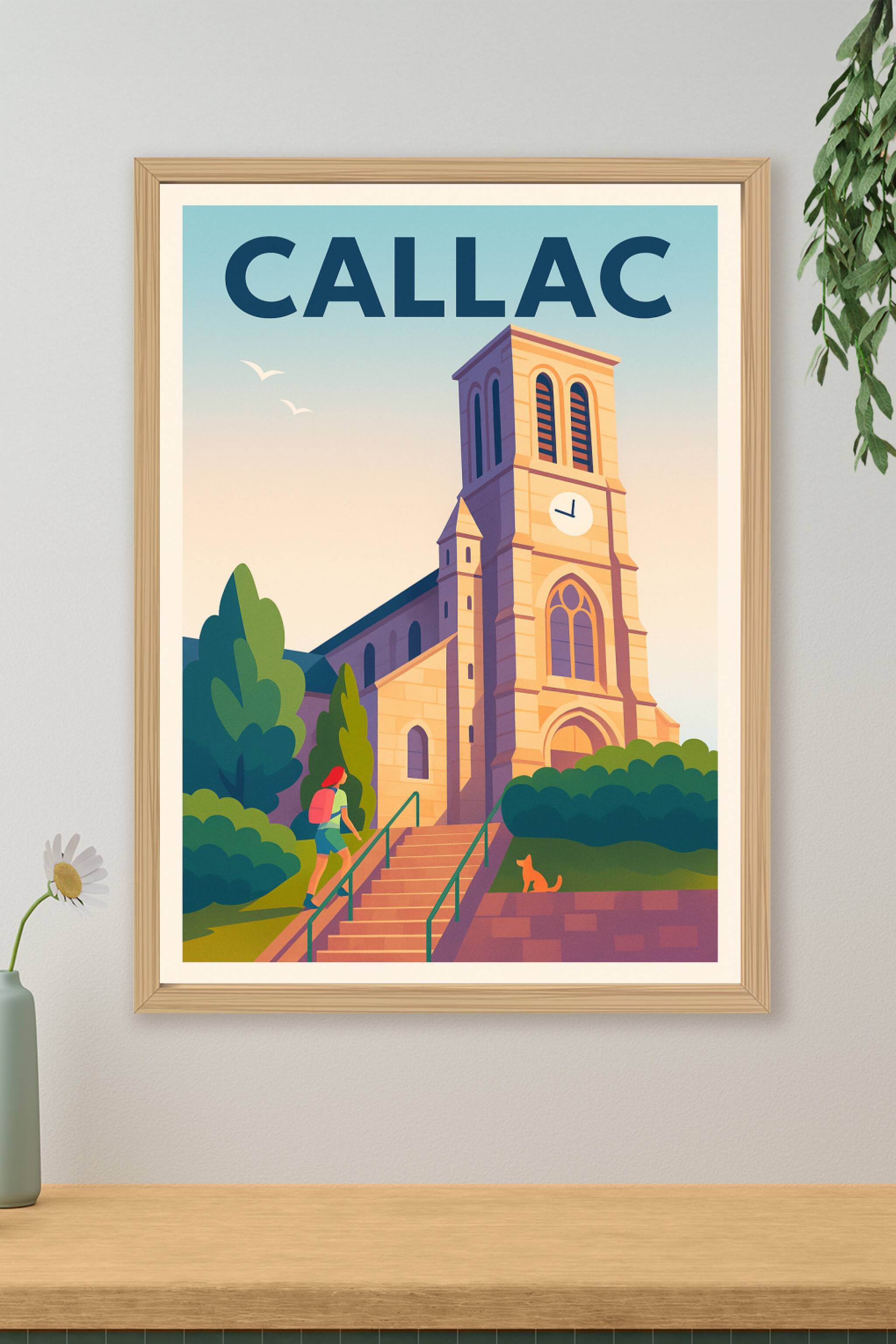 Affiche de Callac - Une balade intimiste au cœur du patrimoine breton