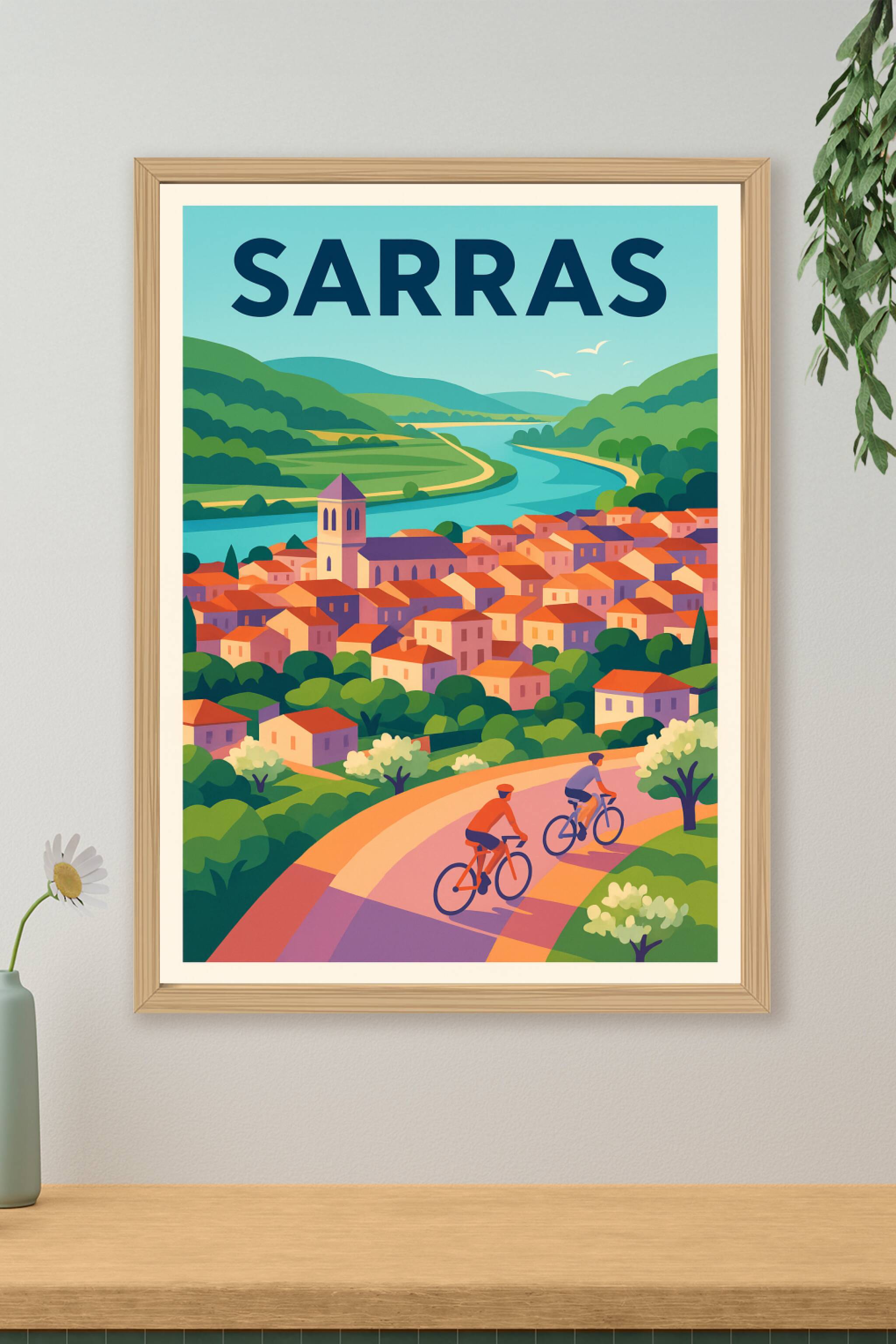 Affiche de Sarras - Balade paisible au cœur de la vallée