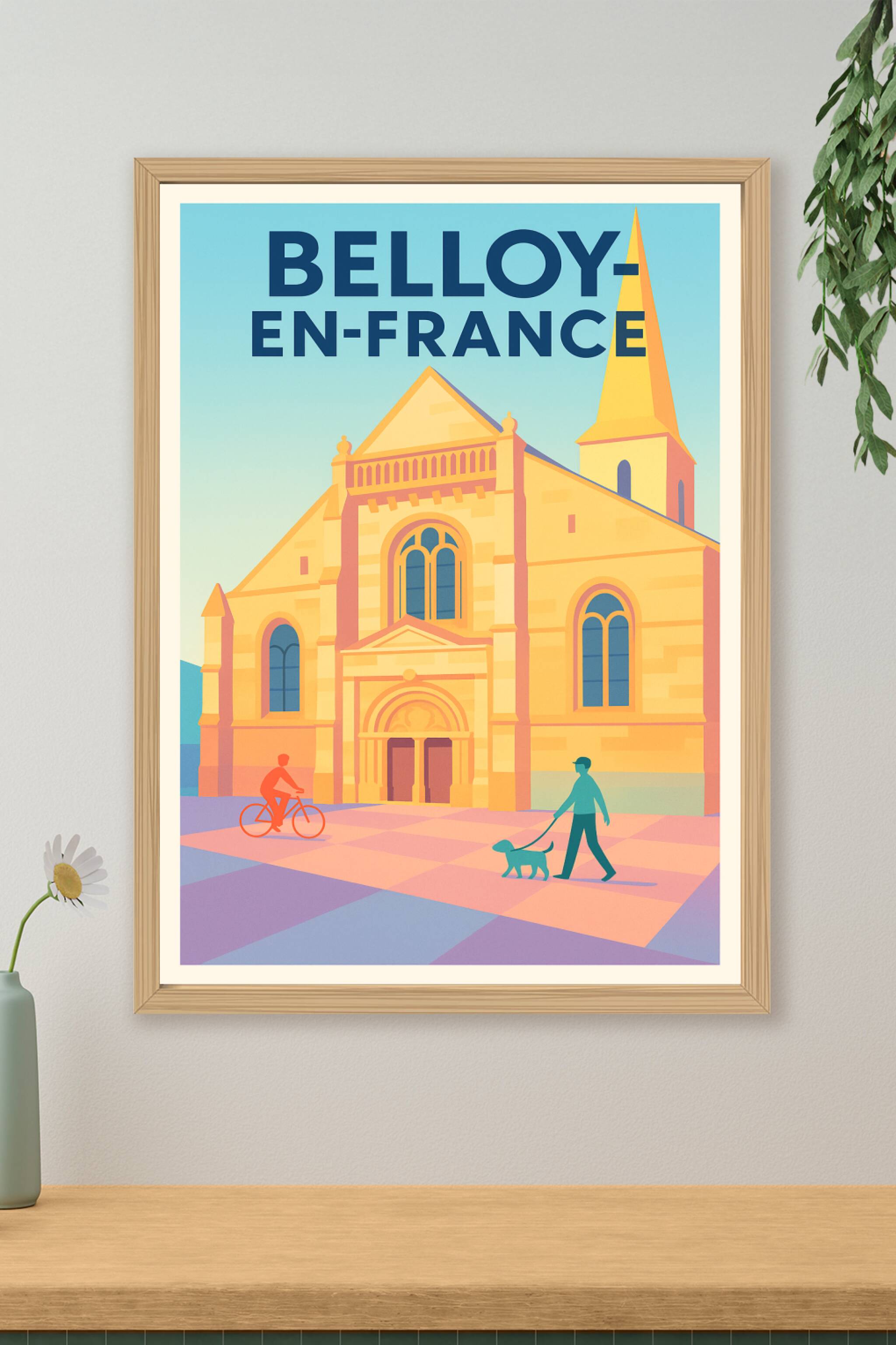 Affiche de Belloy-en-France - Charme et Sérénité en Douceur