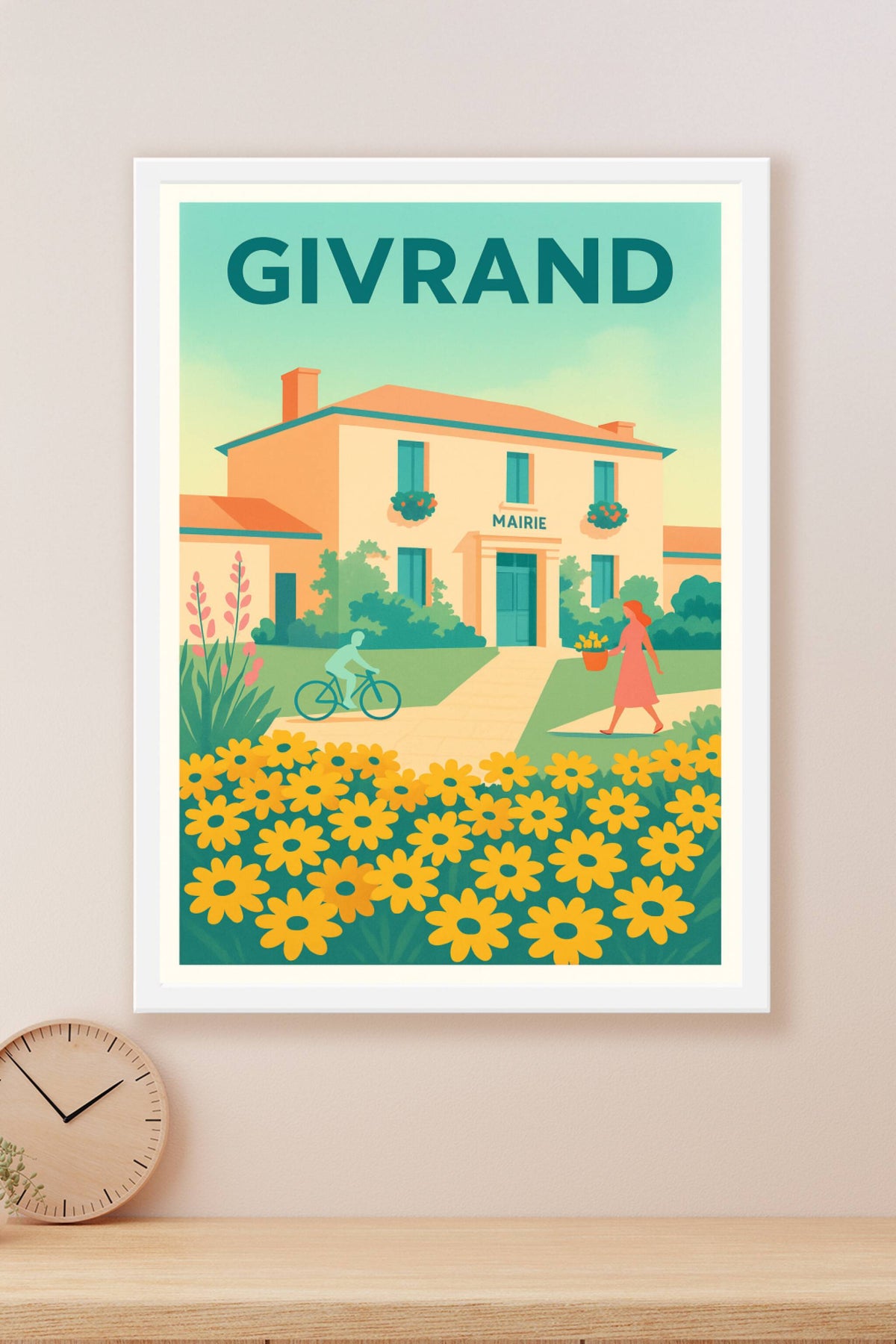 Affiche de Givrand - Charme et douceur au cœur de la mairie