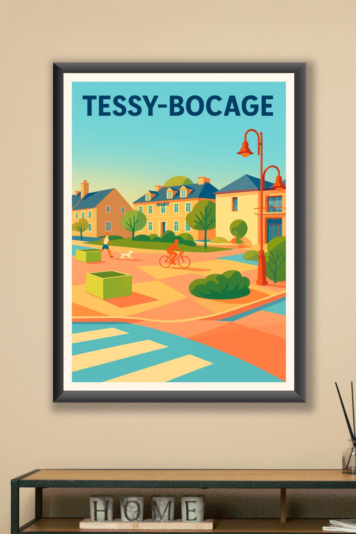 Affiche de Tessy-Bocage - Une douceur de vie au cœur du bocage normand
