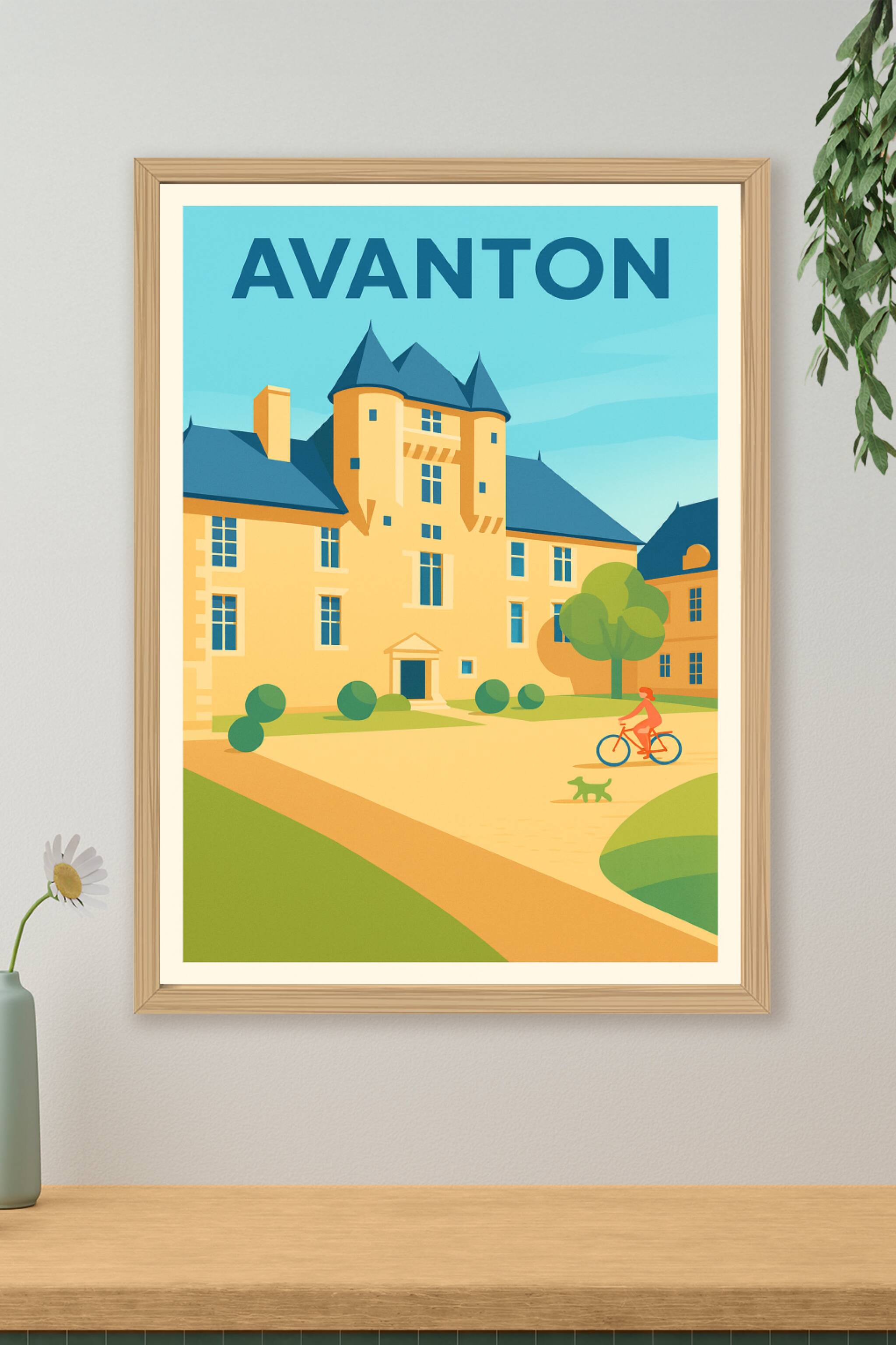 Affiche de Avanton - Charme et sérénité au cœur du patrimoine