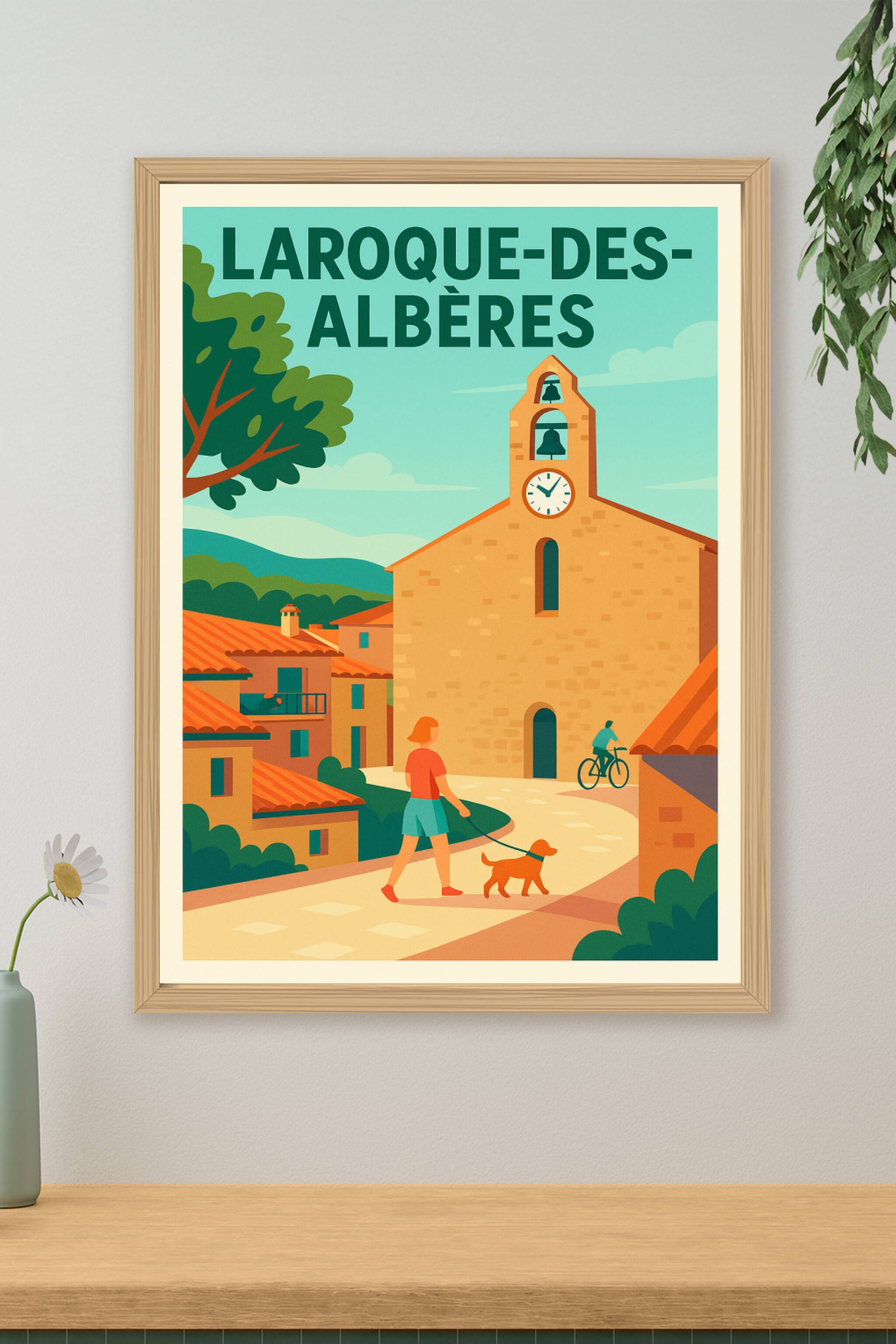 Affiche de Laroque-des-Albères - Charme et sérénité au cœur du village