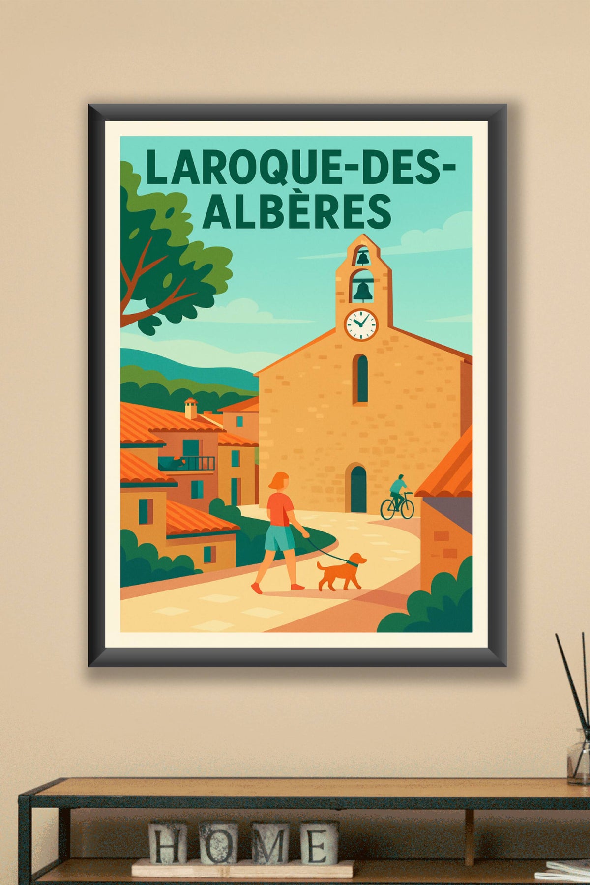 Affiche de Laroque-des-Albères - Charme et sérénité au cœur du village