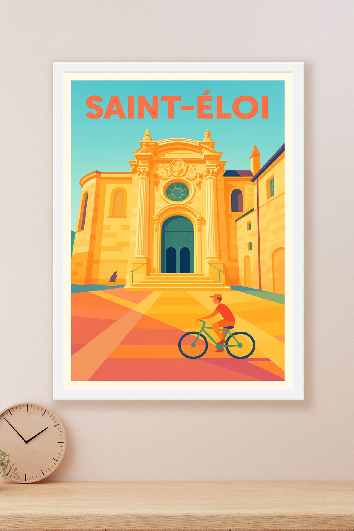 Affiche de Saint-Éloi - Évasion lumineuse au cœur du patrimoine