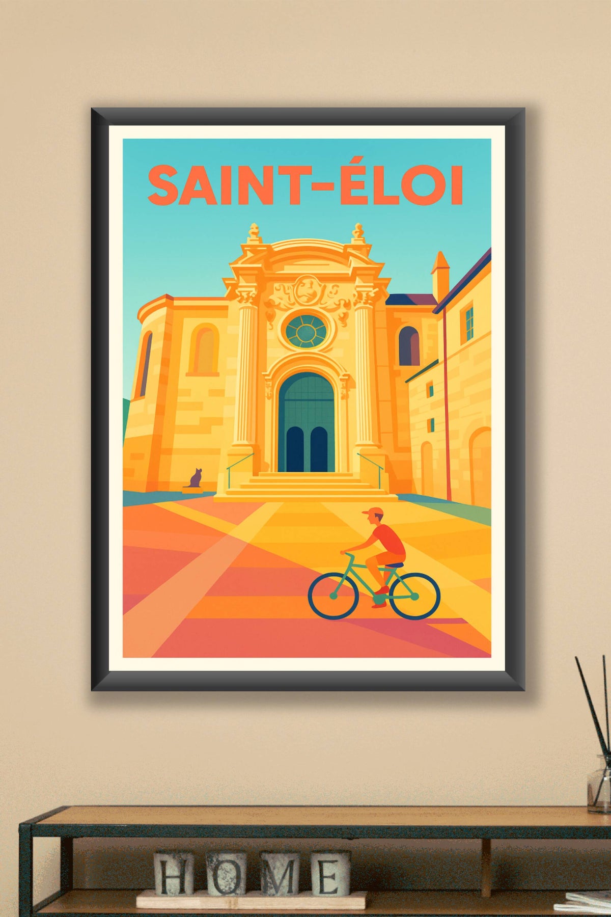 Affiche de Saint-Éloi - Évasion lumineuse au cœur du patrimoine